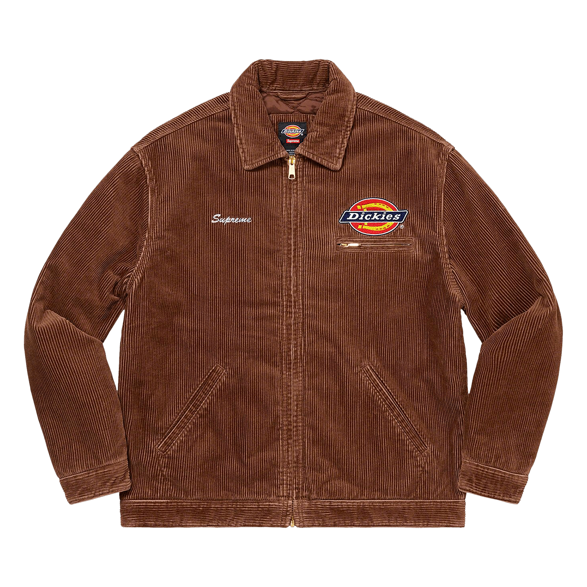 Supreme x Dickies Corduroy Work Jacket 'Brown'
