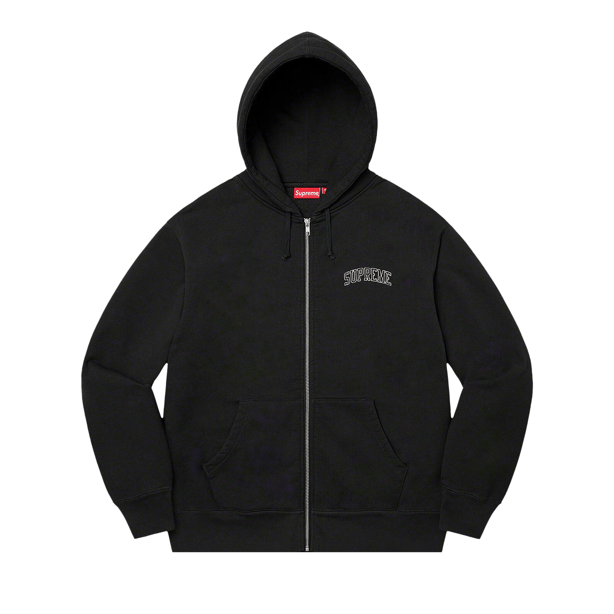 Supreme Doughboy Zip Up Hooded Sweatshirt 'Black'