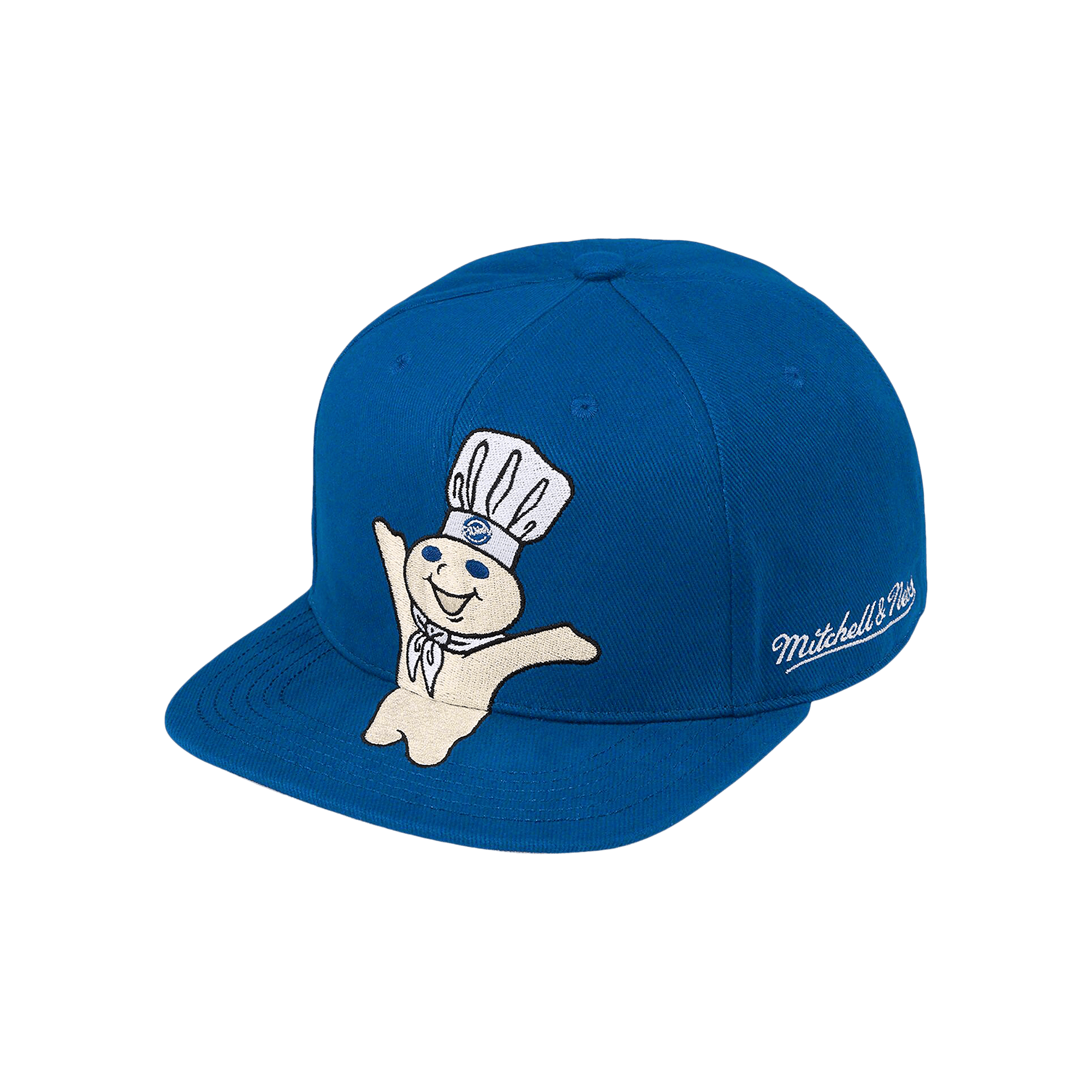 Supreme x Mitchell & Ness Doughboy Fitted 5-Panel 'Blue'