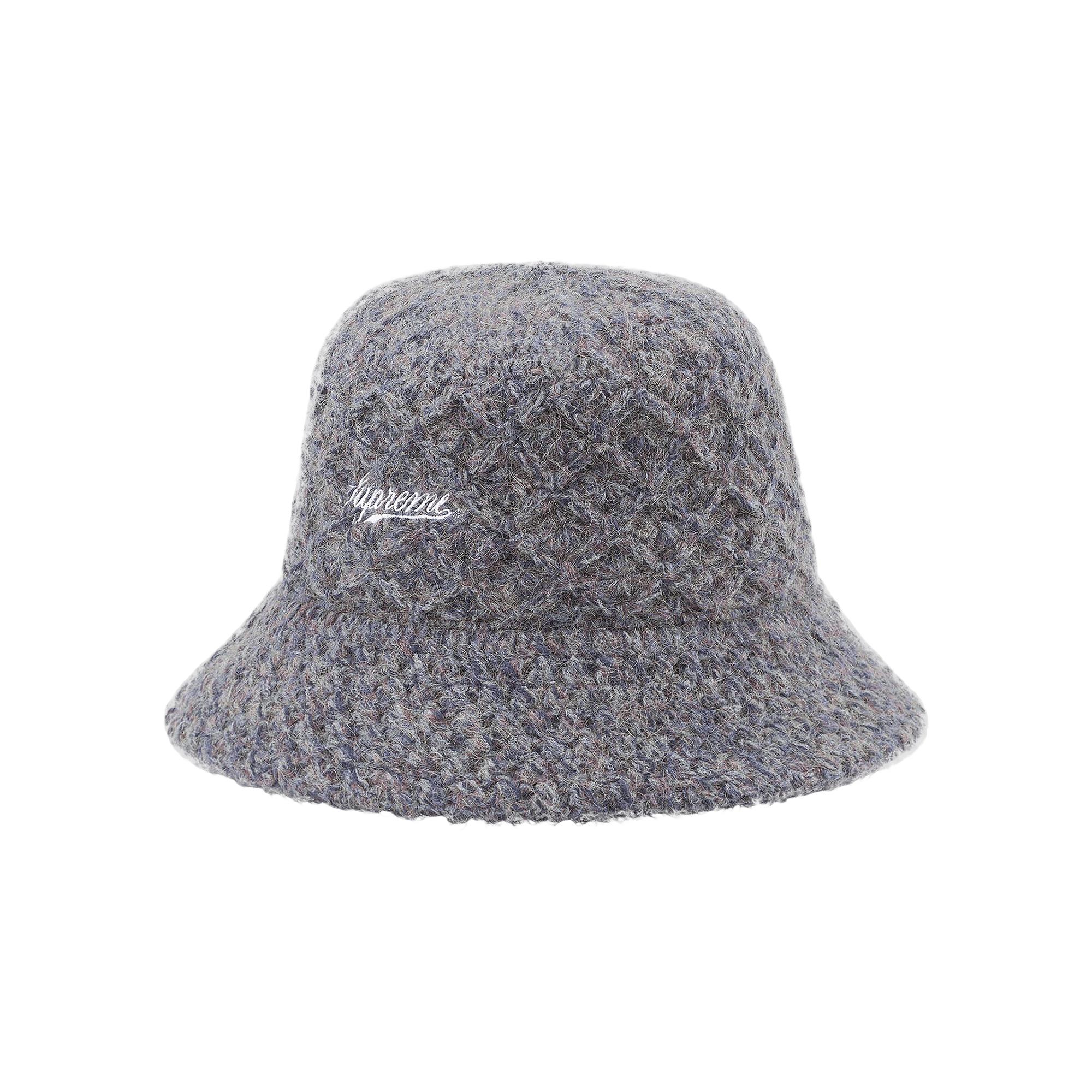 Supreme Mohair Crochet Crusher 'Navy Melange'