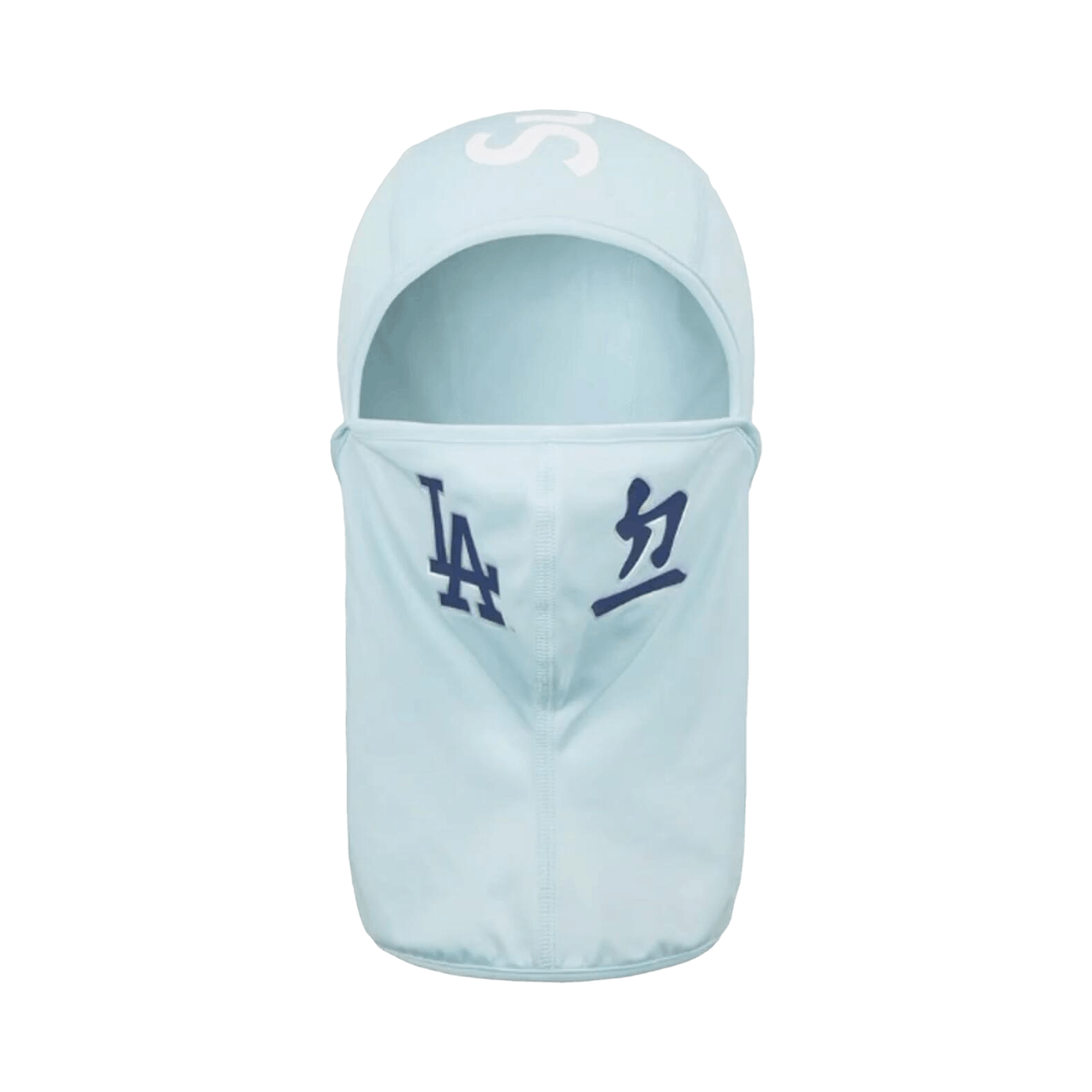 Supreme x MLB Kanji Teams Lightweight Balaclava - Dodgers 'Pale Blue'