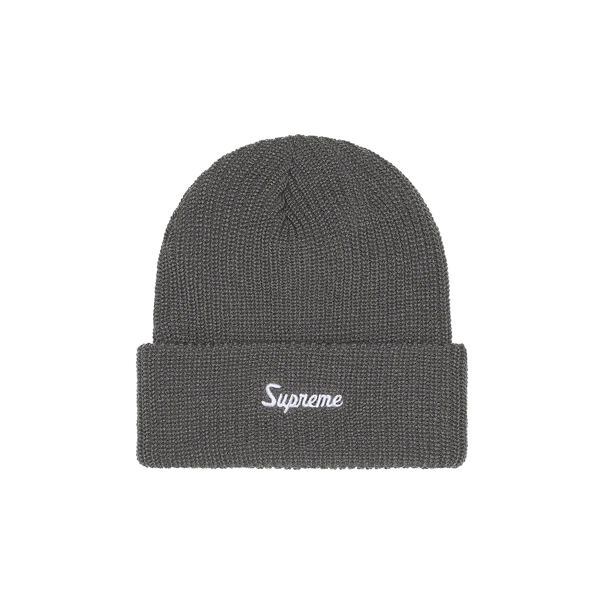 Supreme Loose Gauge Beanie 'Charcoal'