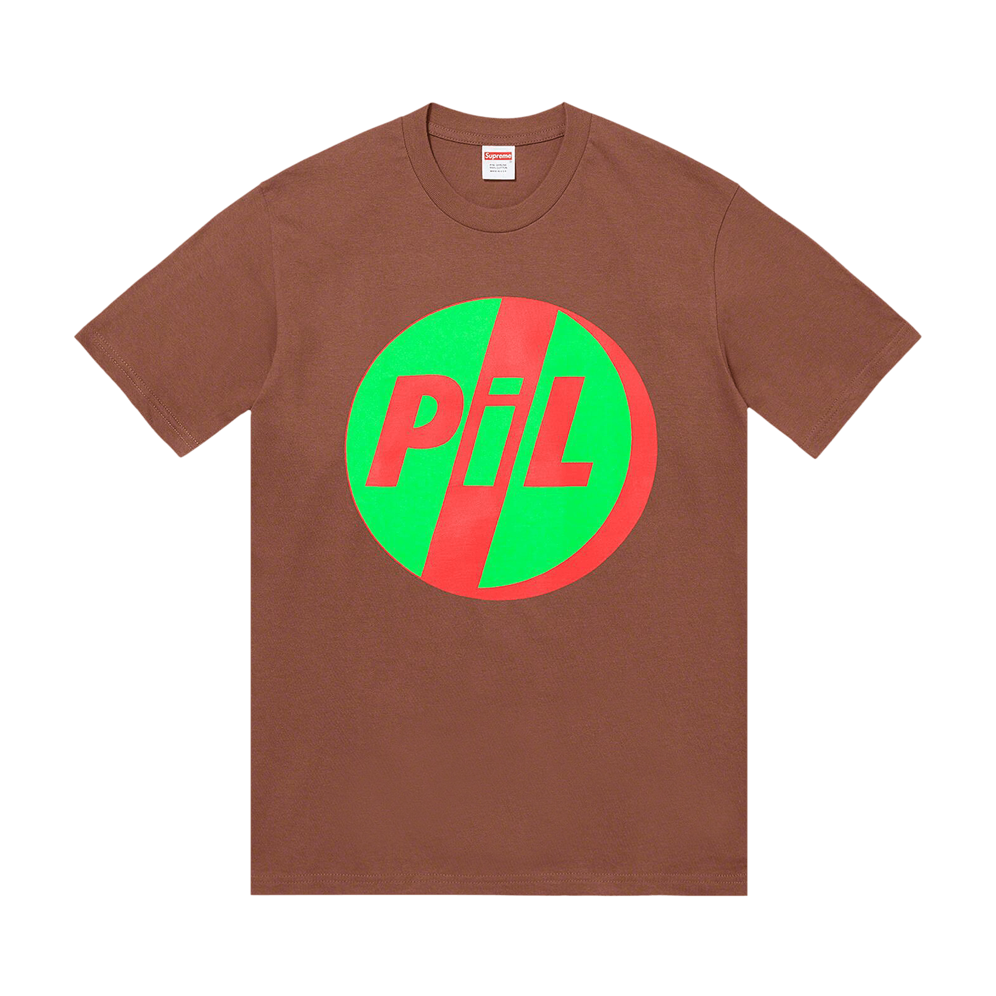 Supreme x PiL Tee 'Brown'