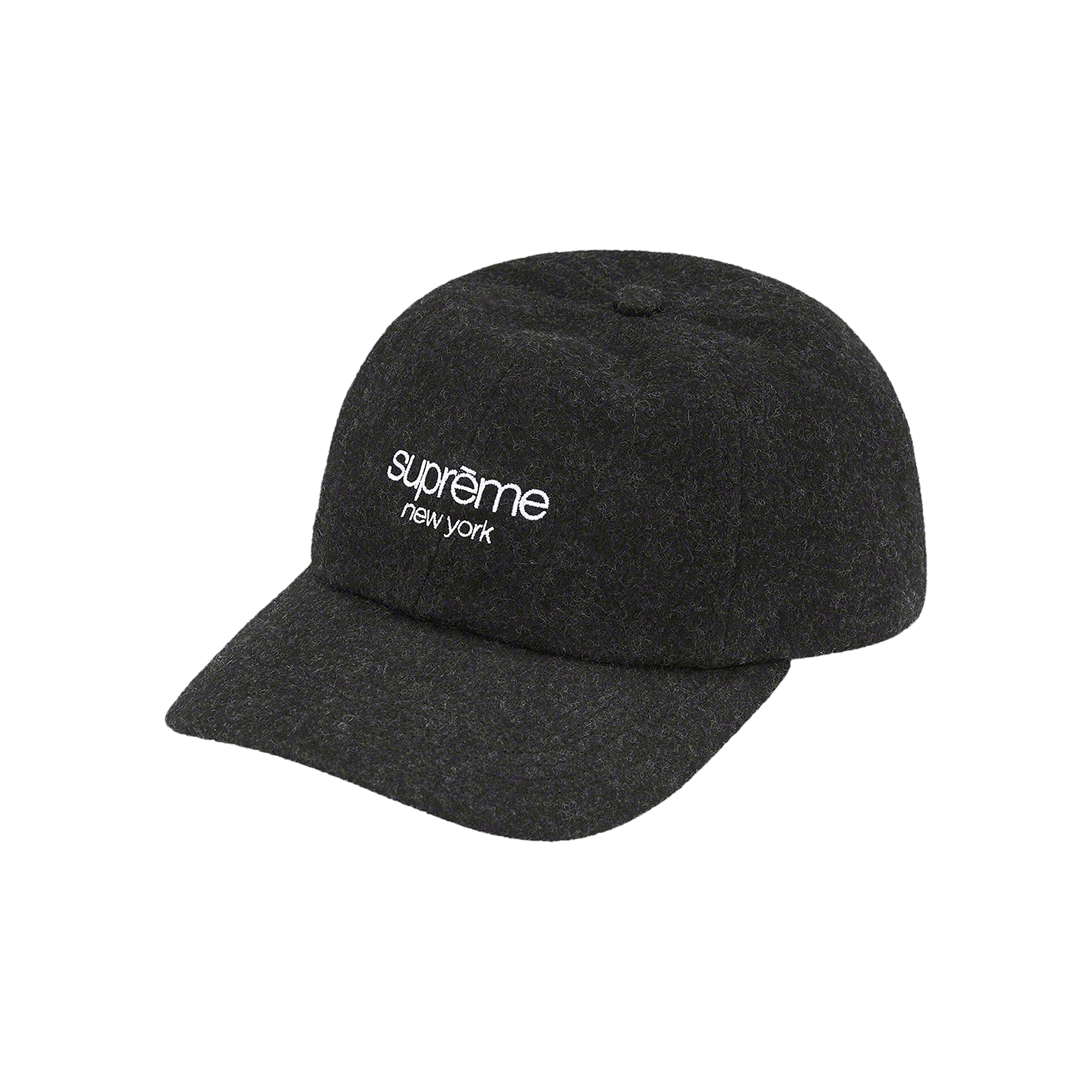 Supreme Waxed Wool 6-Panel 'Black'