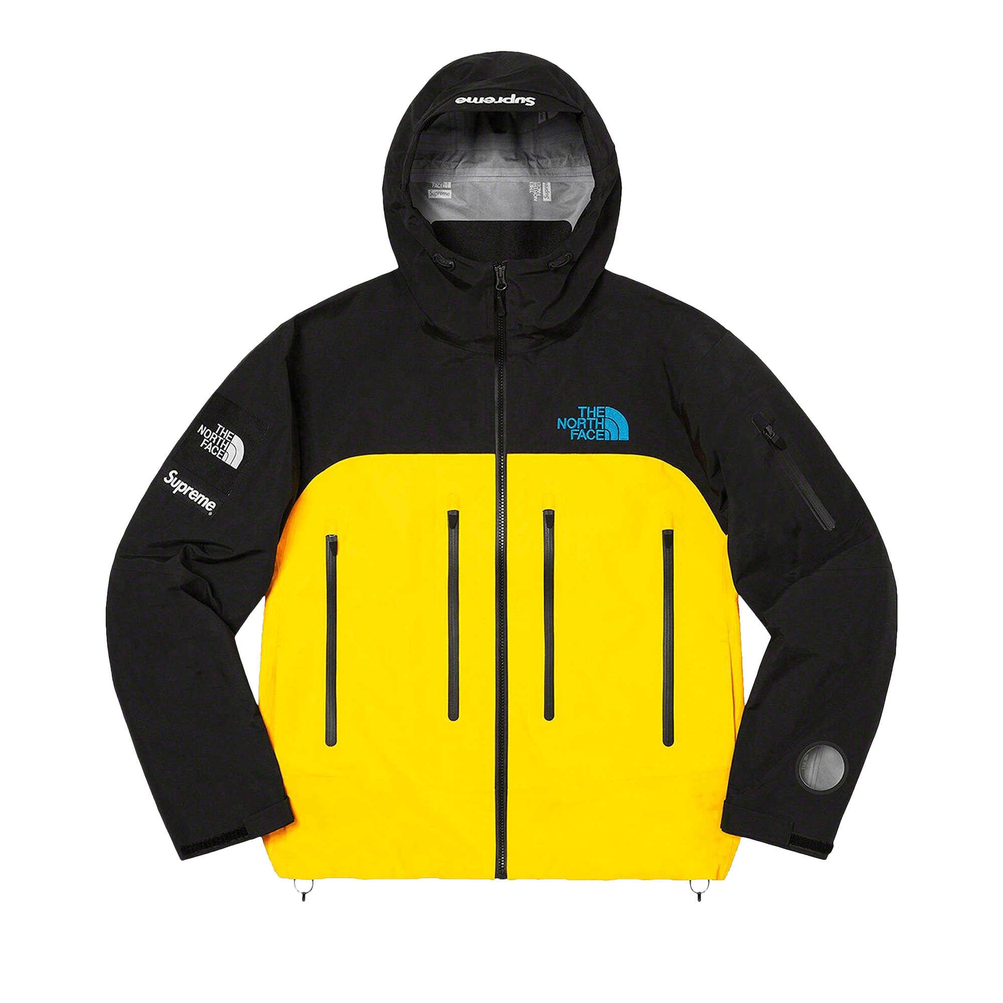 Supreme x The North Face Taped Seam Shell Jacket 'Yellow'