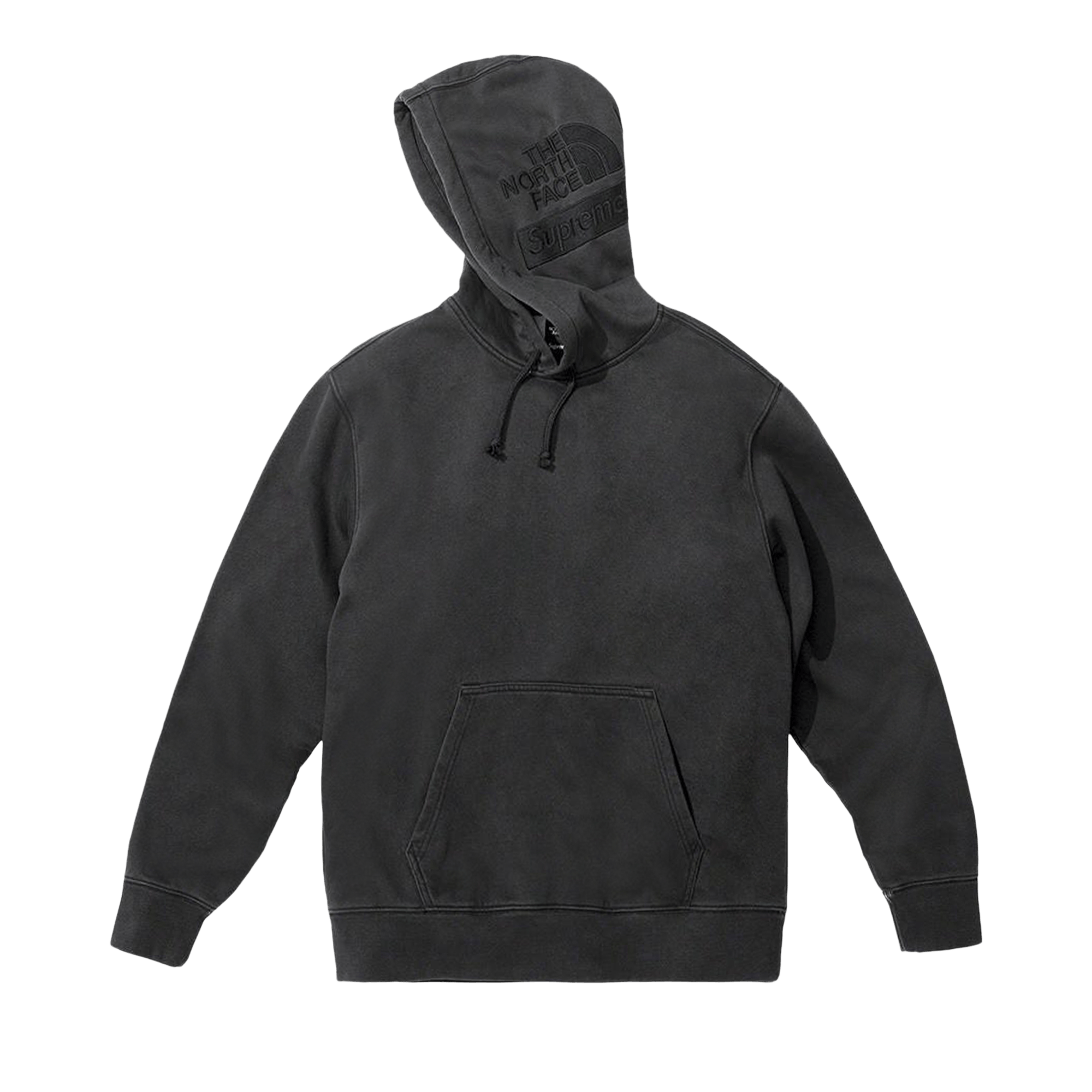 Supreme x The North Face Pigment Printed Hooded Sweatshirt 'Black'