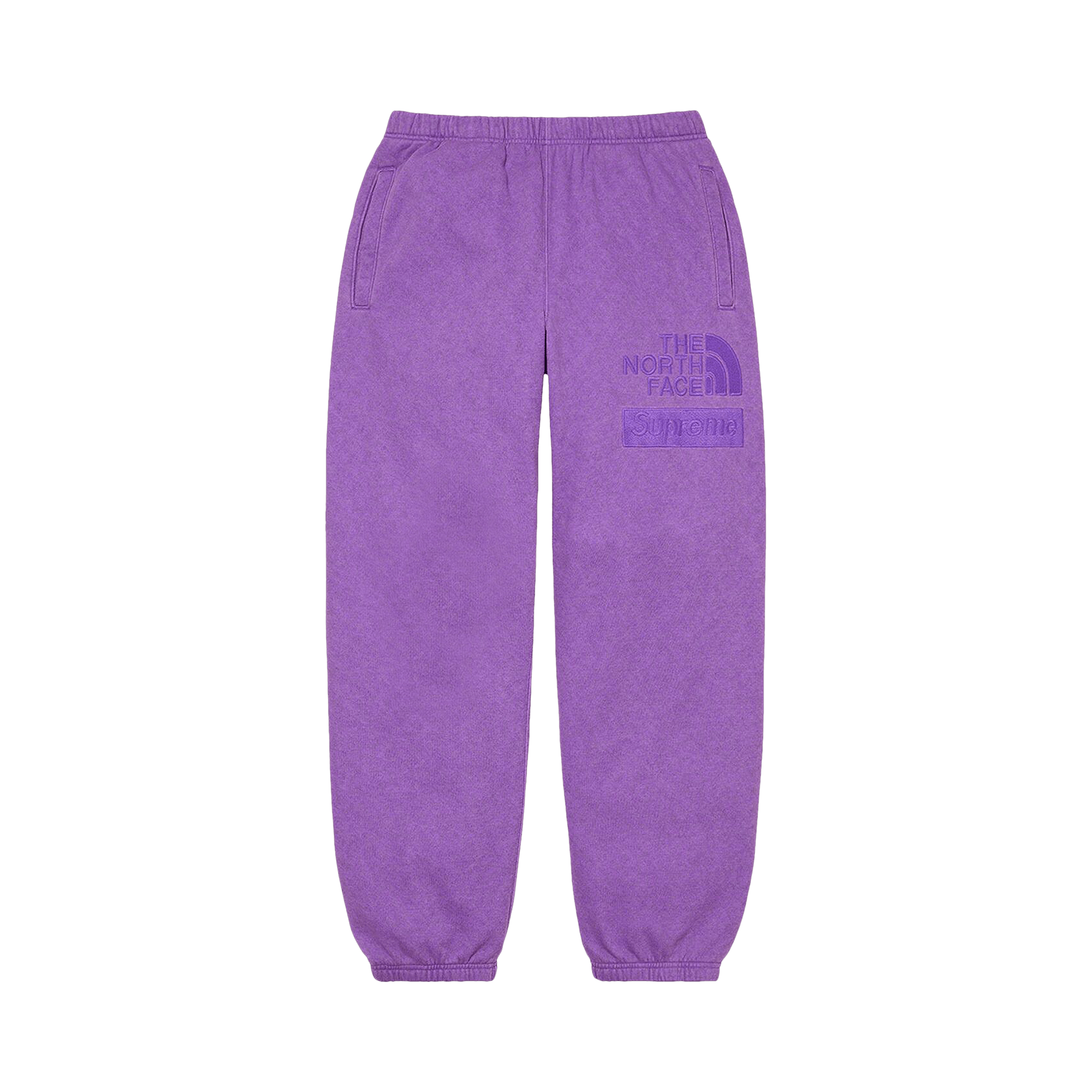 Supreme x The North Face Pigment Printed Sweatpant 'Purple'