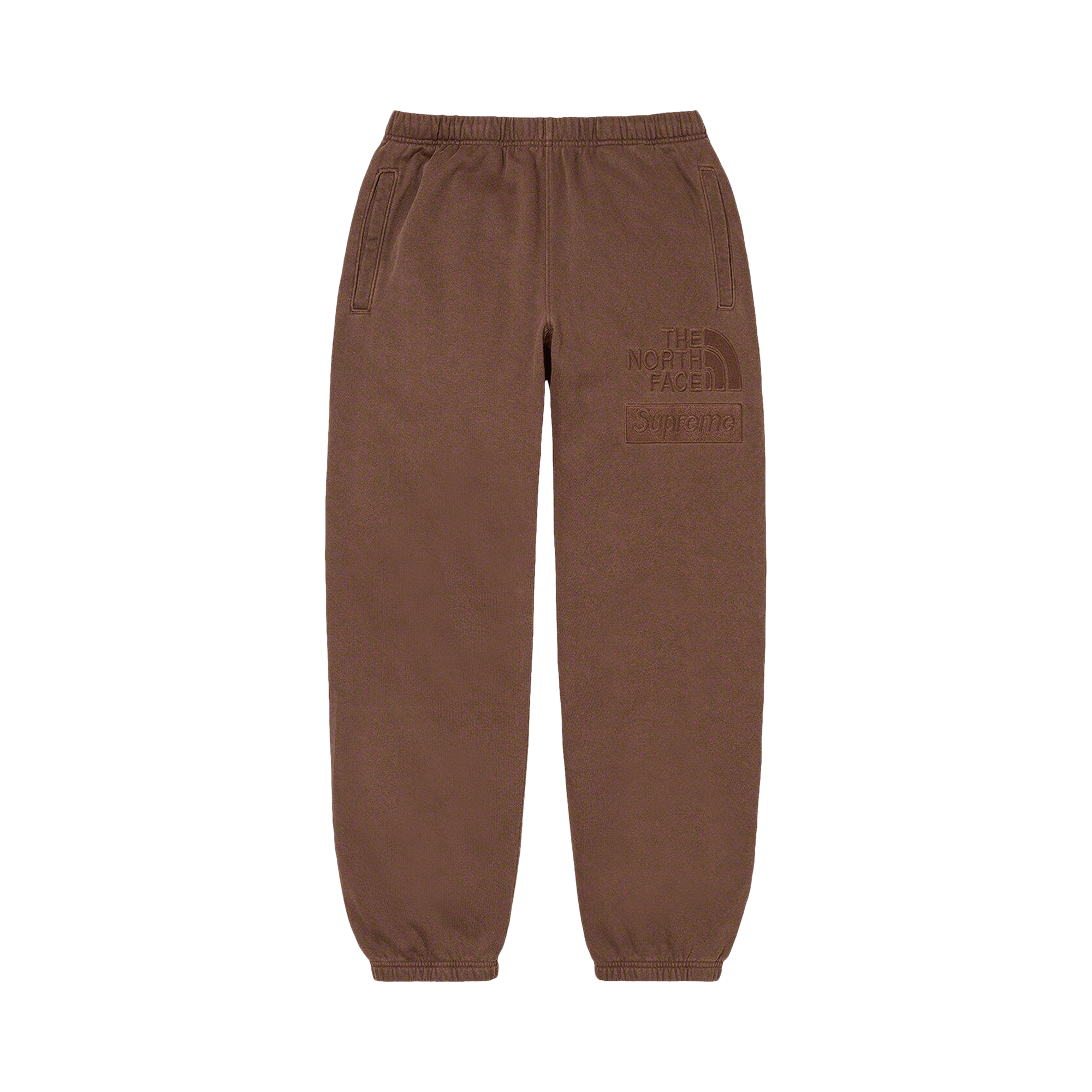 Supreme x The North Face Pigment Printed Sweatpant 'Brown'