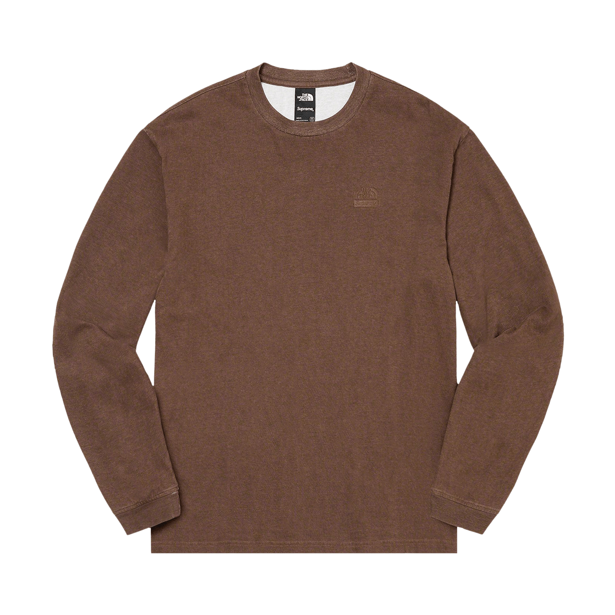 Supreme x The North Face Pigment Printed Long-Sleeve Top 'Brown'