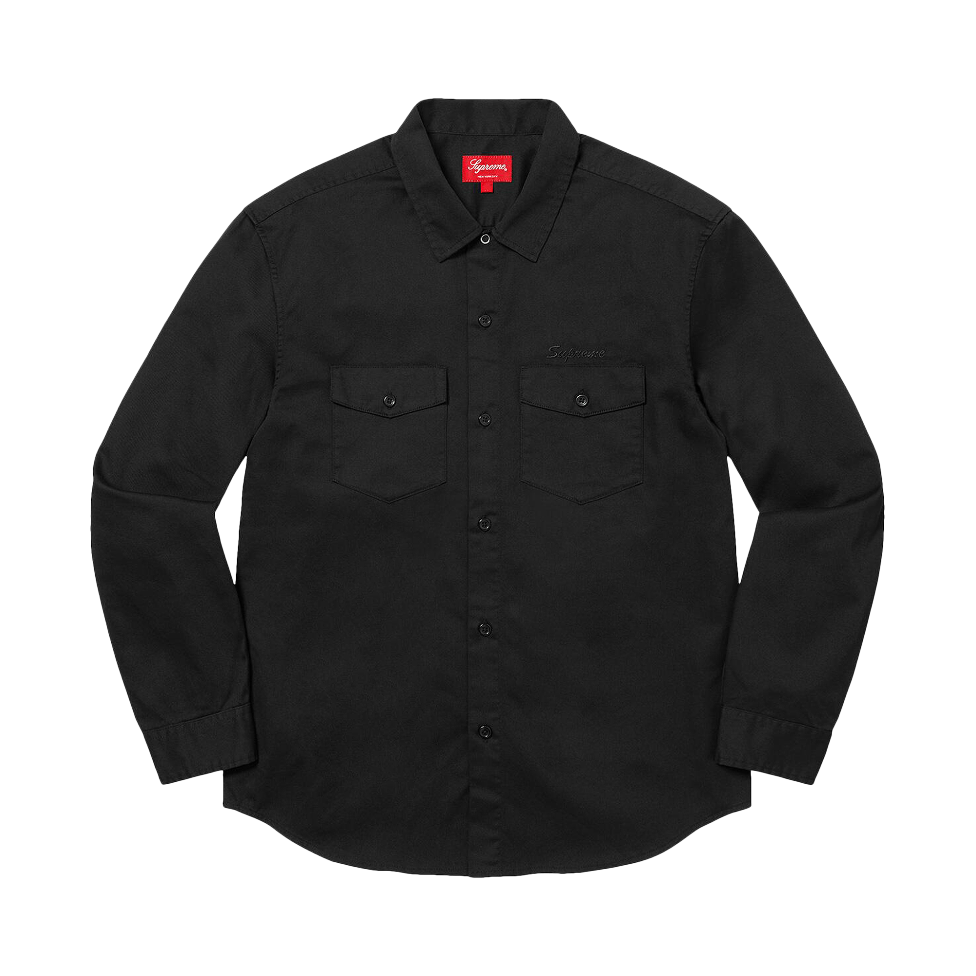 Supreme x Raymond Pettibon Work Shirt 'Black'
