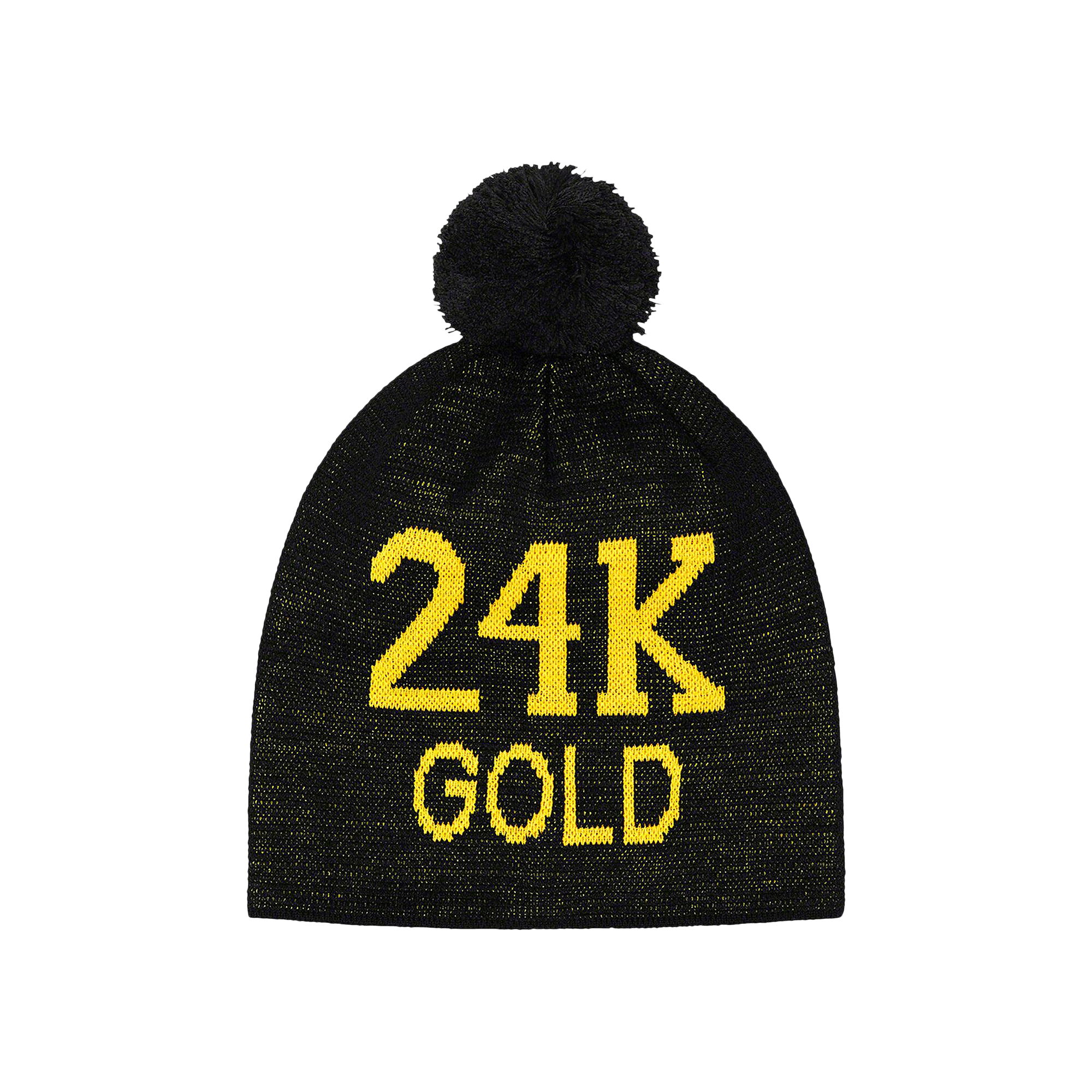 Supreme 24K Gold Beanie 'Black'