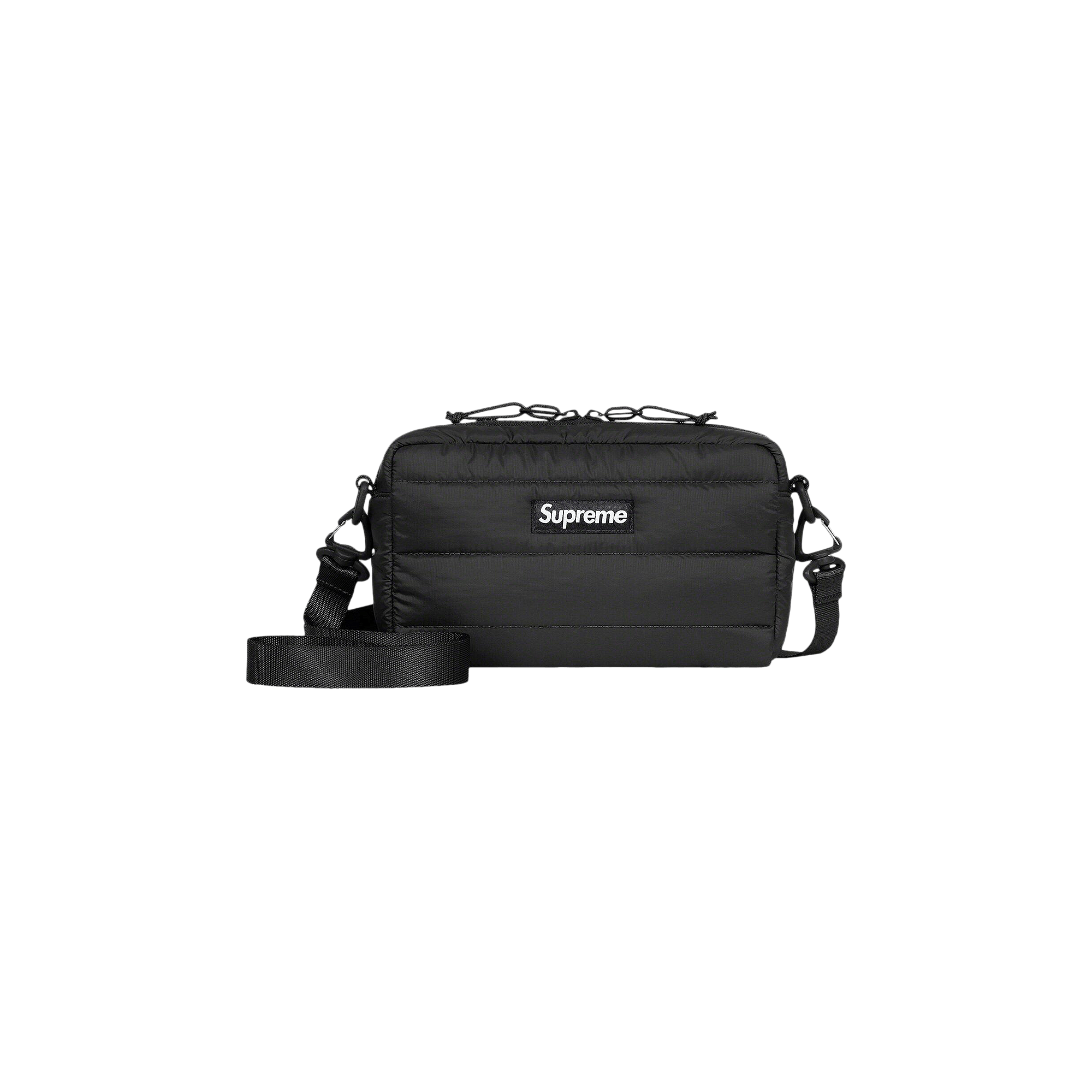 Supreme Puffer Side Bag 'Black'
