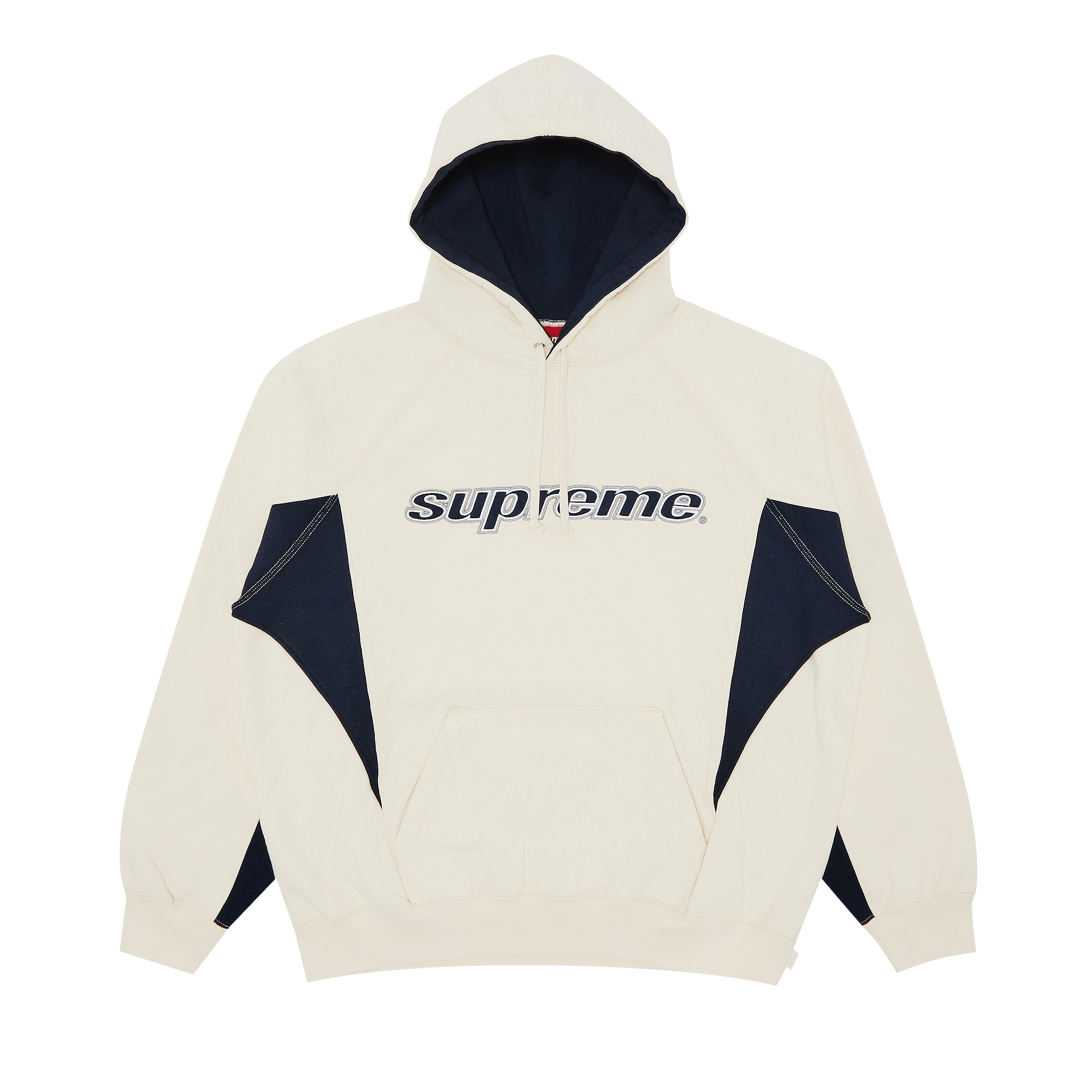 Supreme Division Hooded Sweatshirt 'Natural'