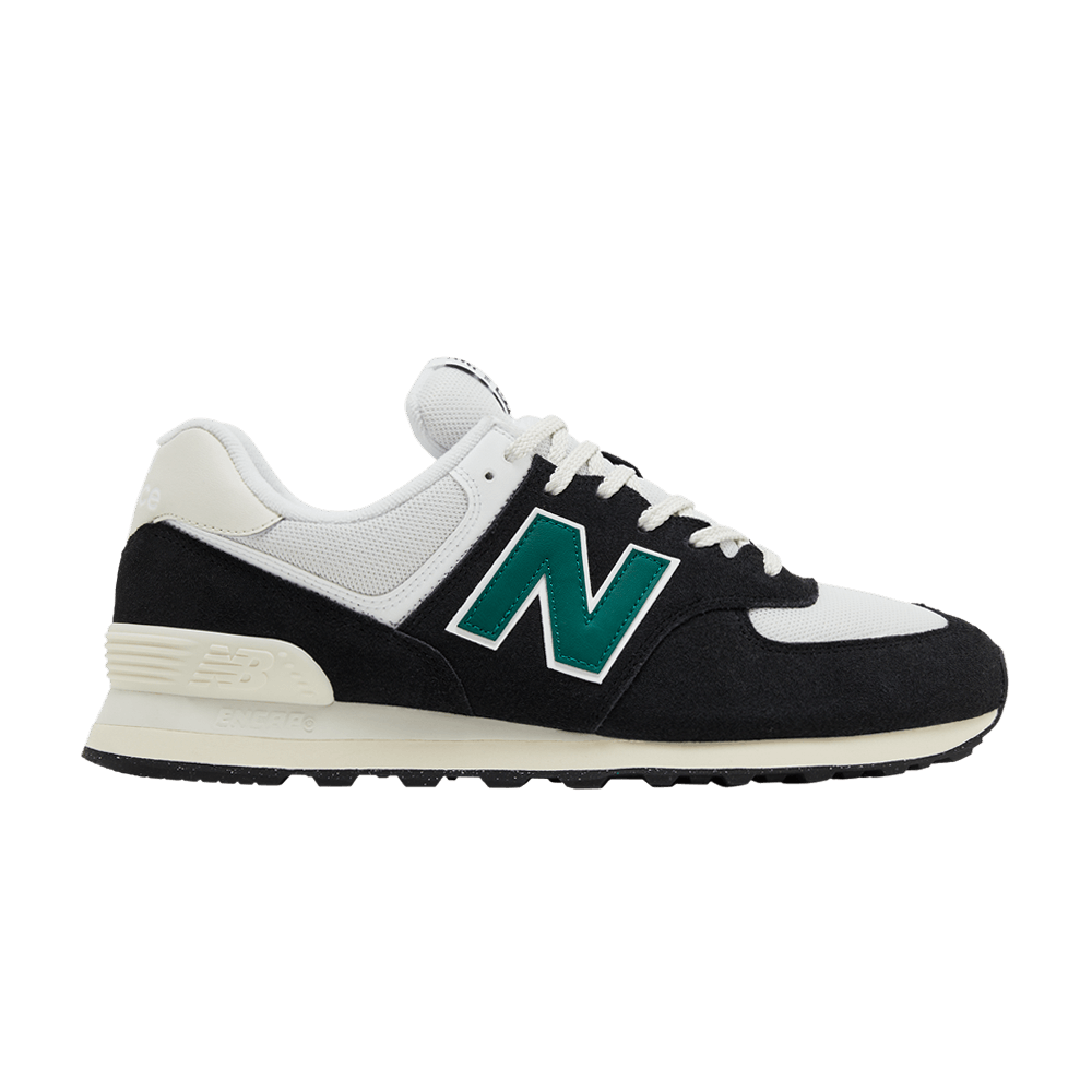 New Balance 574 'Black Marsh Green'