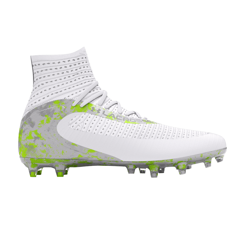 Under Armour Highlight LAX MC 'White Grey Green Camo'