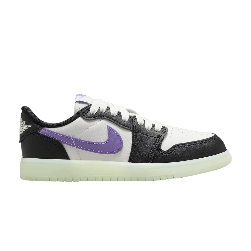 Air Jordan 1 Retro Low OG PS 'Black Raspberry'