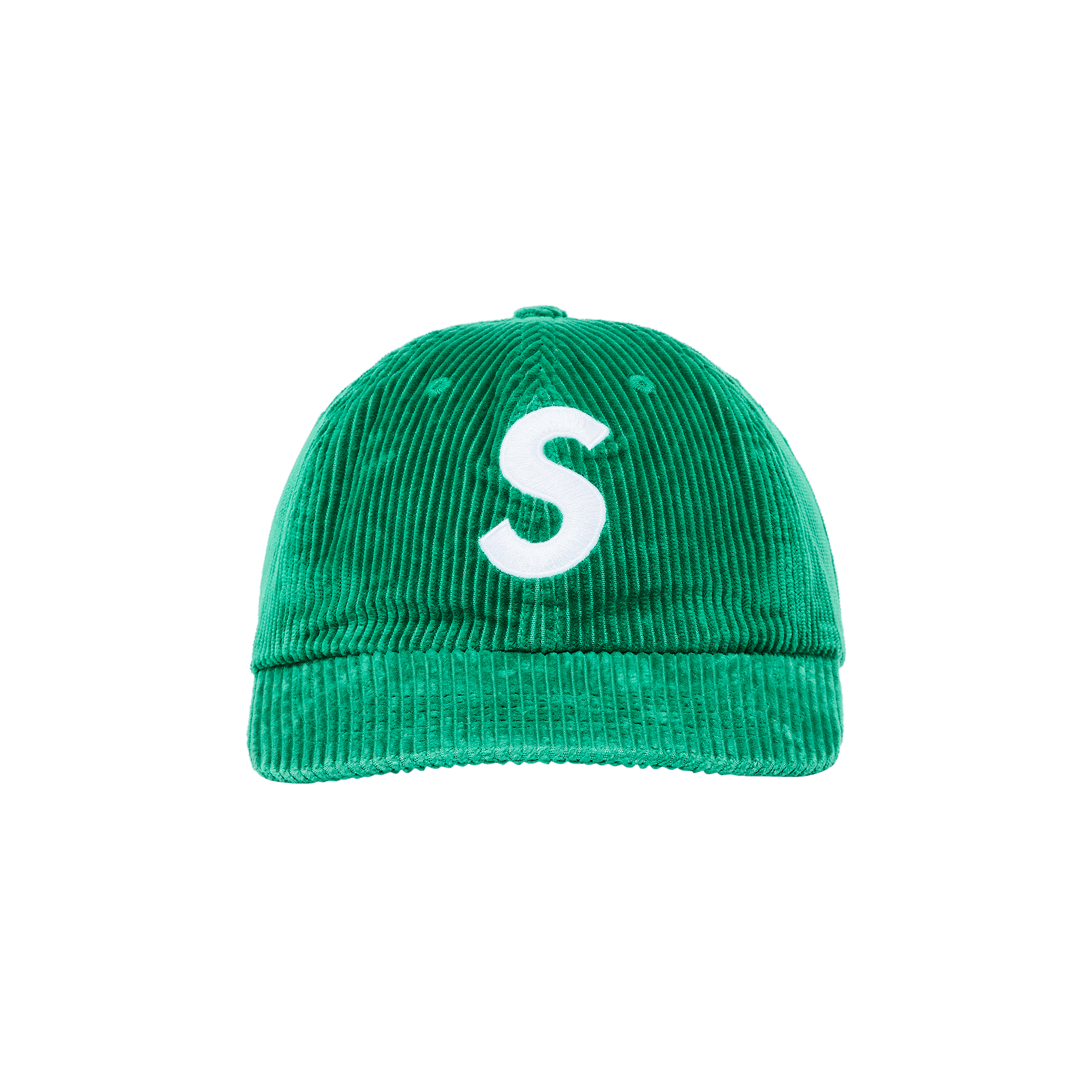 Supreme Corduroy S Logo 6-Panel 'Green'