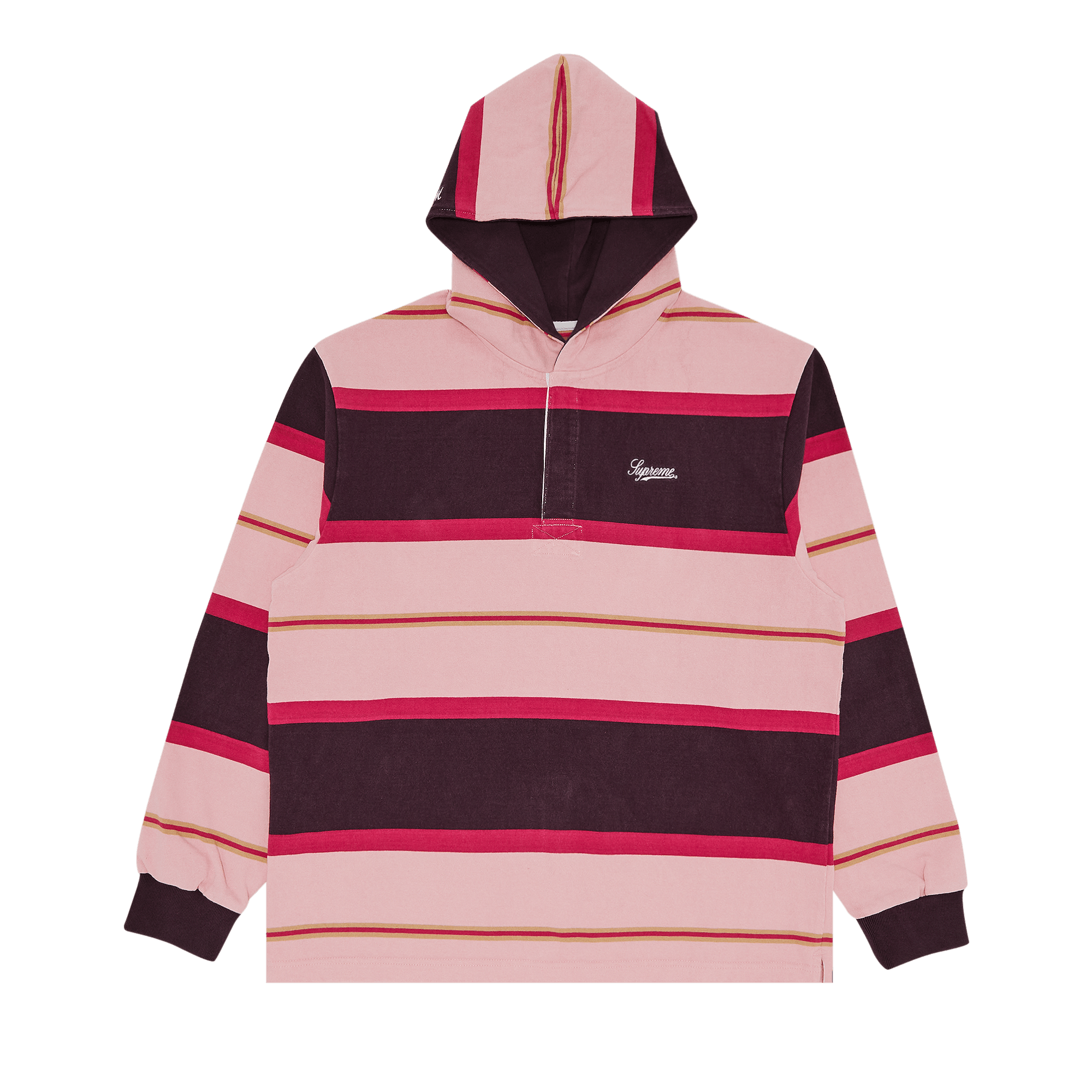 Supreme Hooded Rugby 'Dark Purple'
