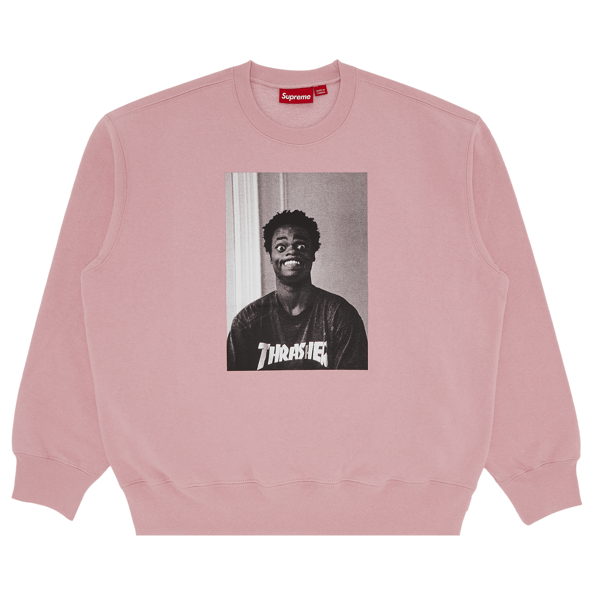 Supreme x Thrasher Crewneck 'Dusty Rose'