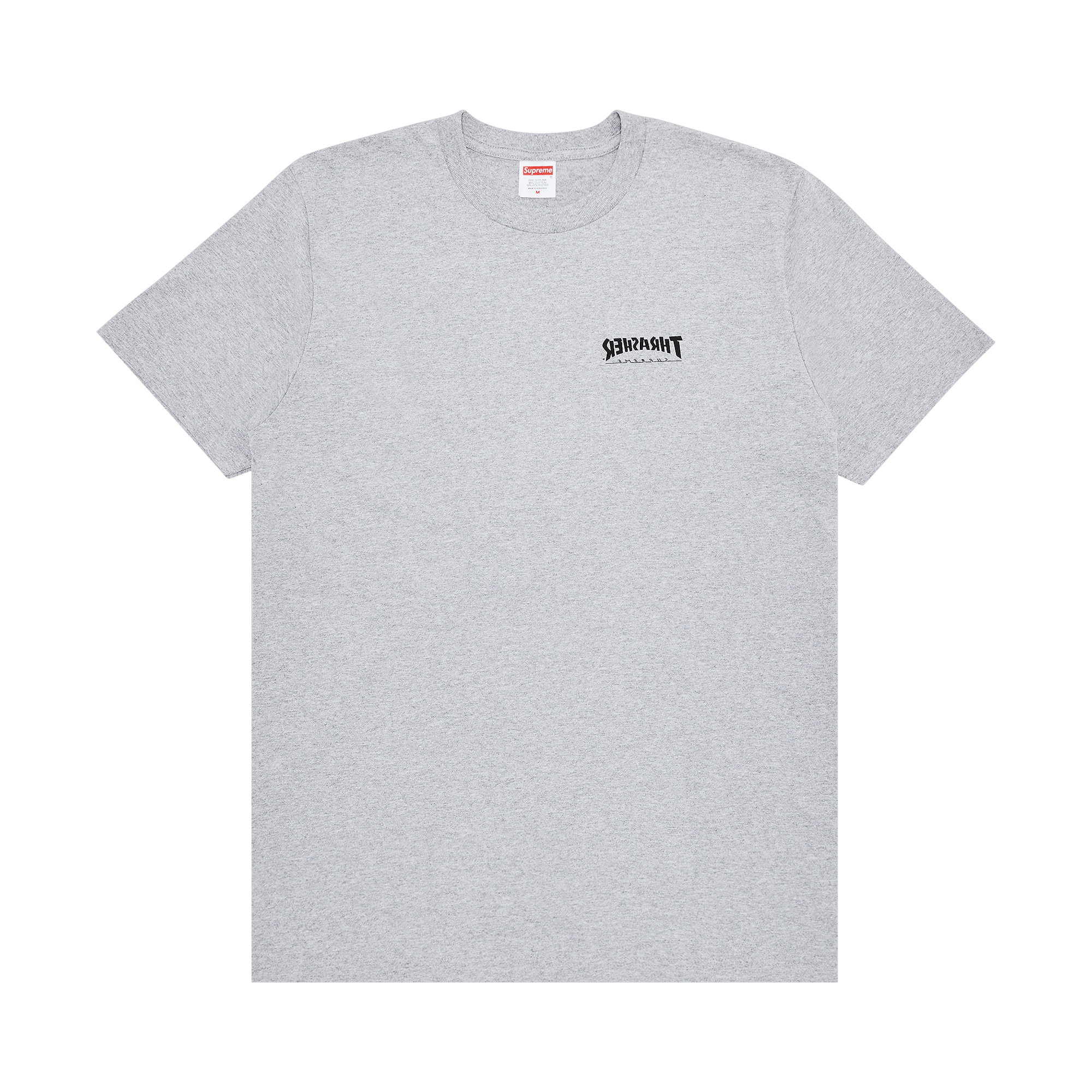 Supreme x Thrasher Cross Tee 'Heather Grey'