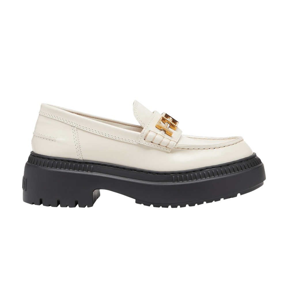 Fendi Wmns Fendigraphy Loafer 'White'