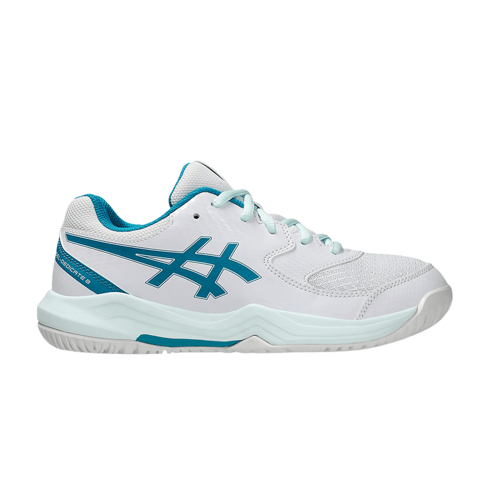 Asics Gel Dedicate 8 GS 'White Teal Blue'