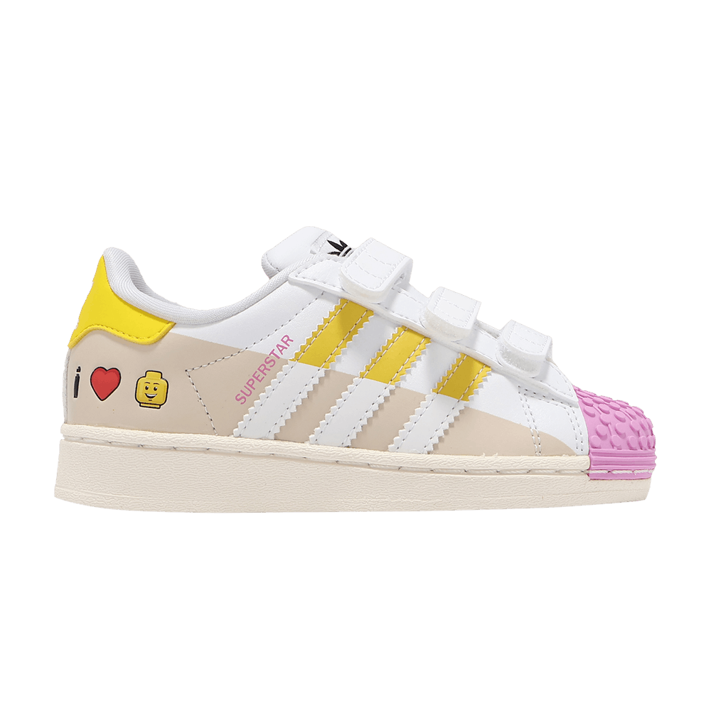 LEGO x adidas Superstar CF C 'I Love Lego - Pink'