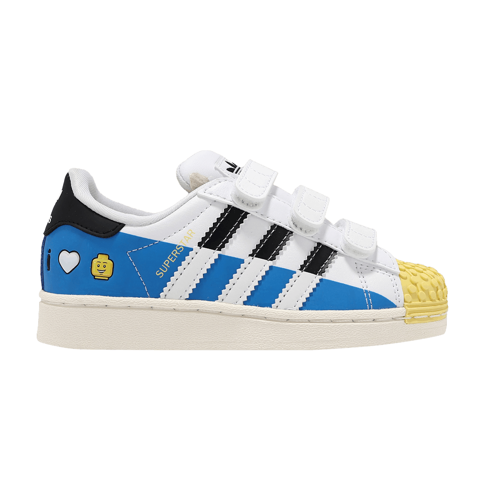 LEGO x adidas Superstar CF C 'I Love Lego - White Bright Blue'