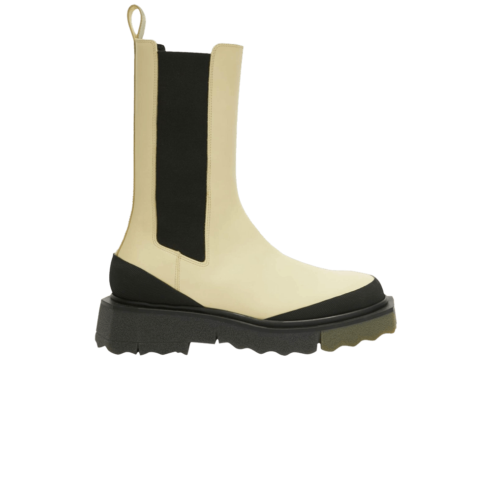 Off-White Wmns Sponge Chelsea Boot 'Cream Military'