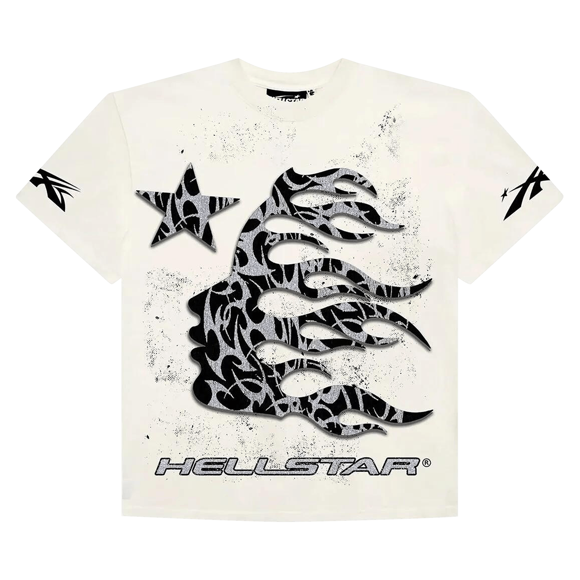 Buy Hellstar Breaking News T-Shirt 'White' - HS T9 WHIT | GOAT