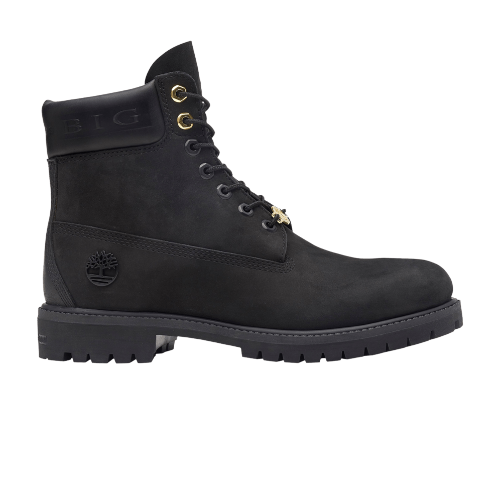 The Notorious B.I.G. x Timberland 6 Inch Premium Boot 'Christopher Wallace Collection - Black'
