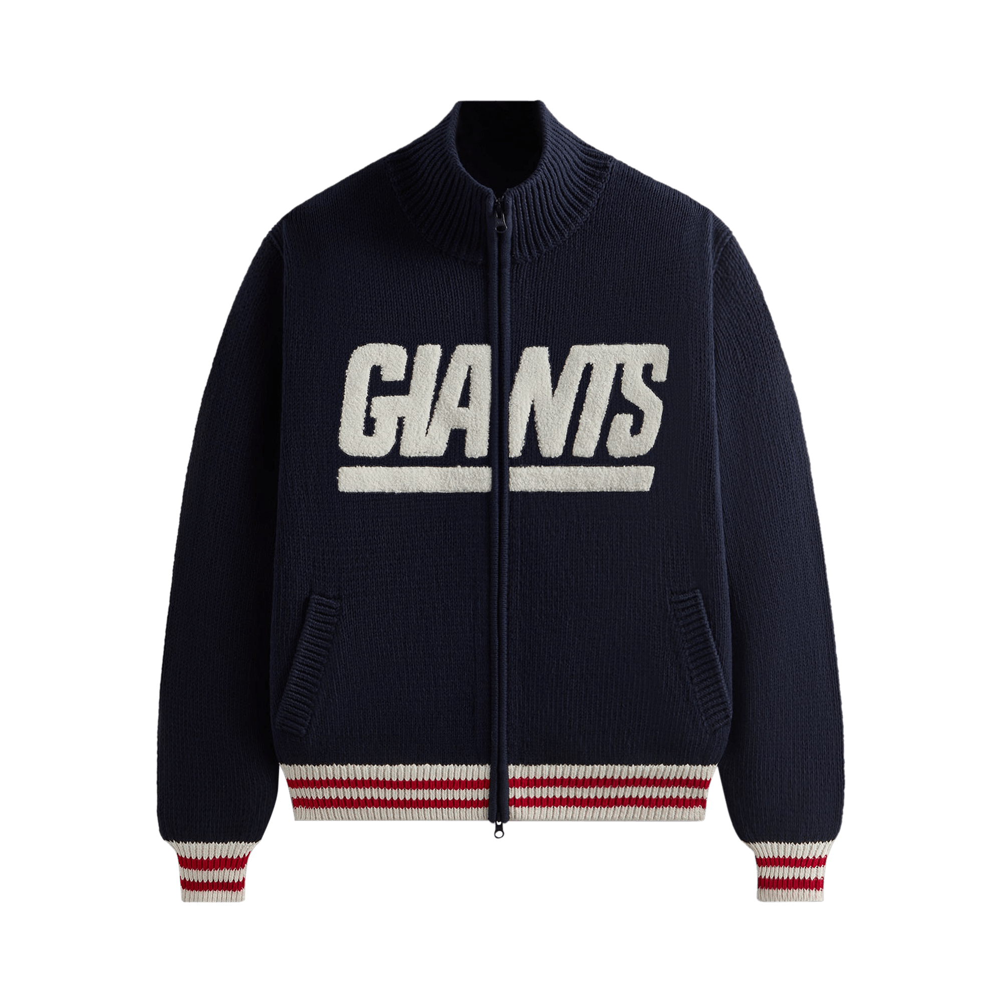 Kith & '47 for the NFL: Giants Wyona Full Zip Sweater 'Nocturnal'