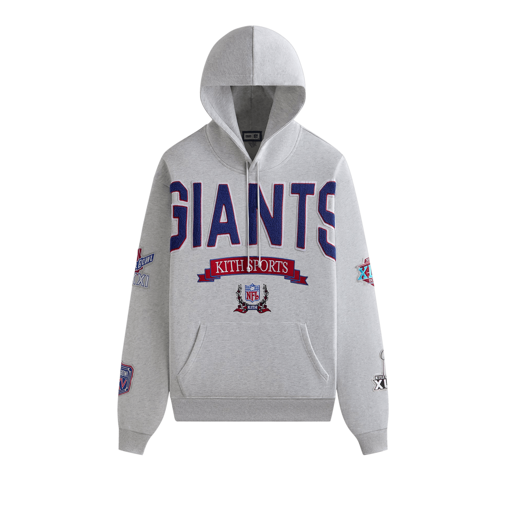 Kith & '47 for the NFL: Giants Nelson Hoodie 'Light Heather Grey'