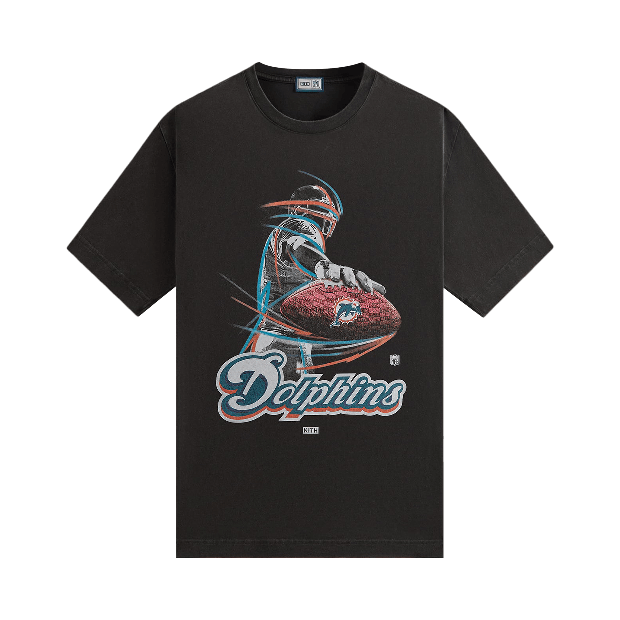 Kith & '47 for the NFL: Dolphins Vintage Tee 'Black'