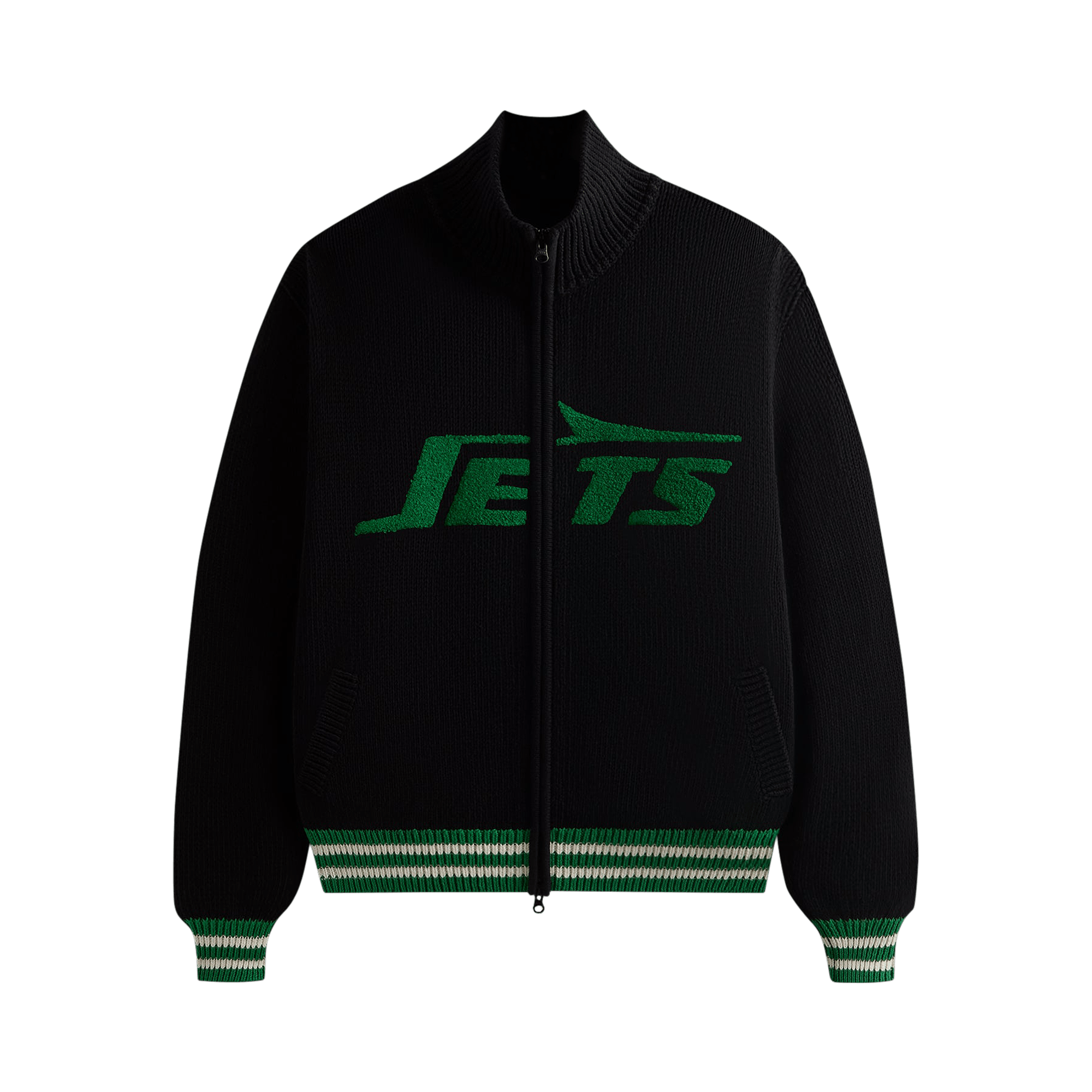 Kith & '47 for the NFL: Jets Wyona Full Zip Sweater 'Black'