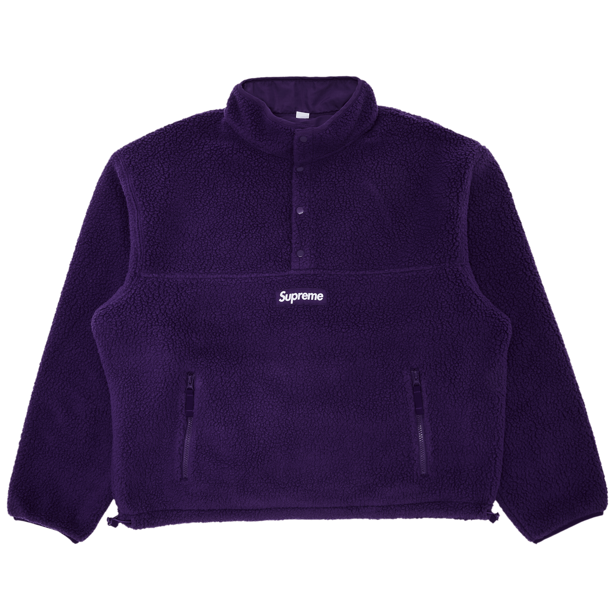 Supreme Polartec Shearling Reversible Pullover 'Purple'