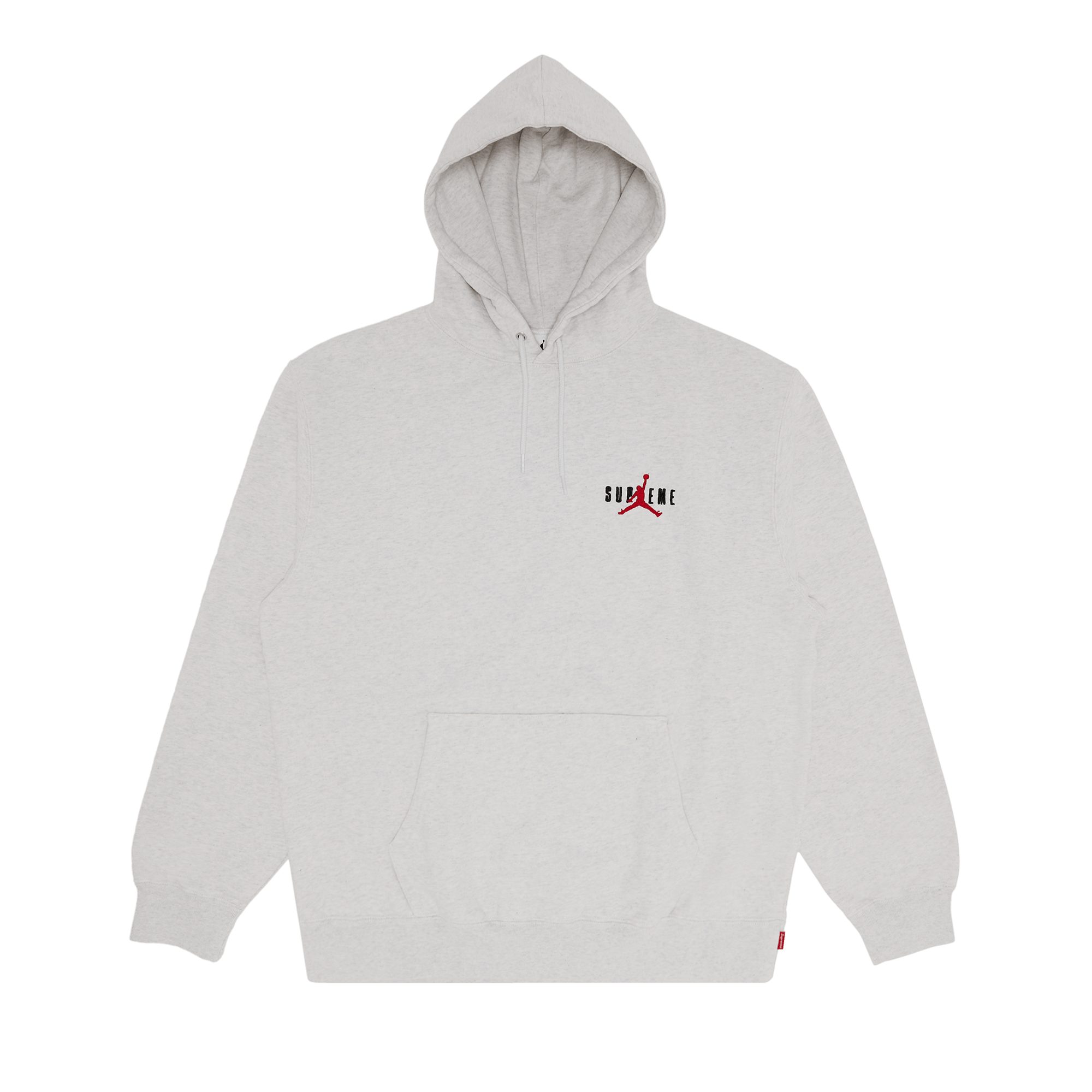 Supreme x Jordan Hooded Sweatshirt 'Ash Grey'