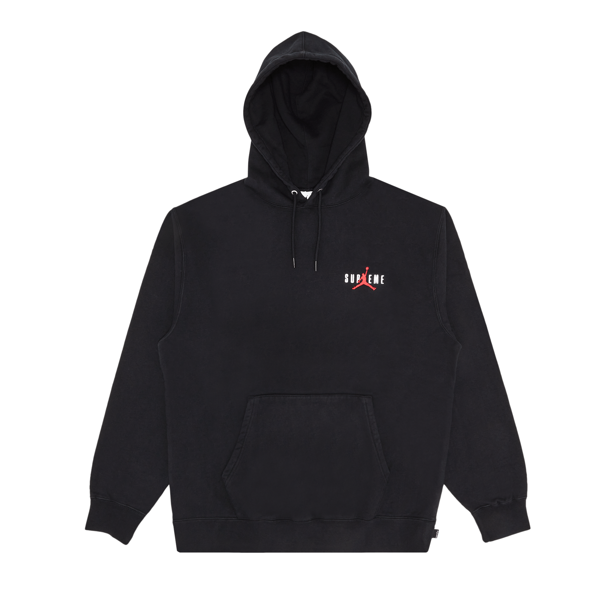 Supreme x Jordan Hooded Sweatshirt 'Black'
