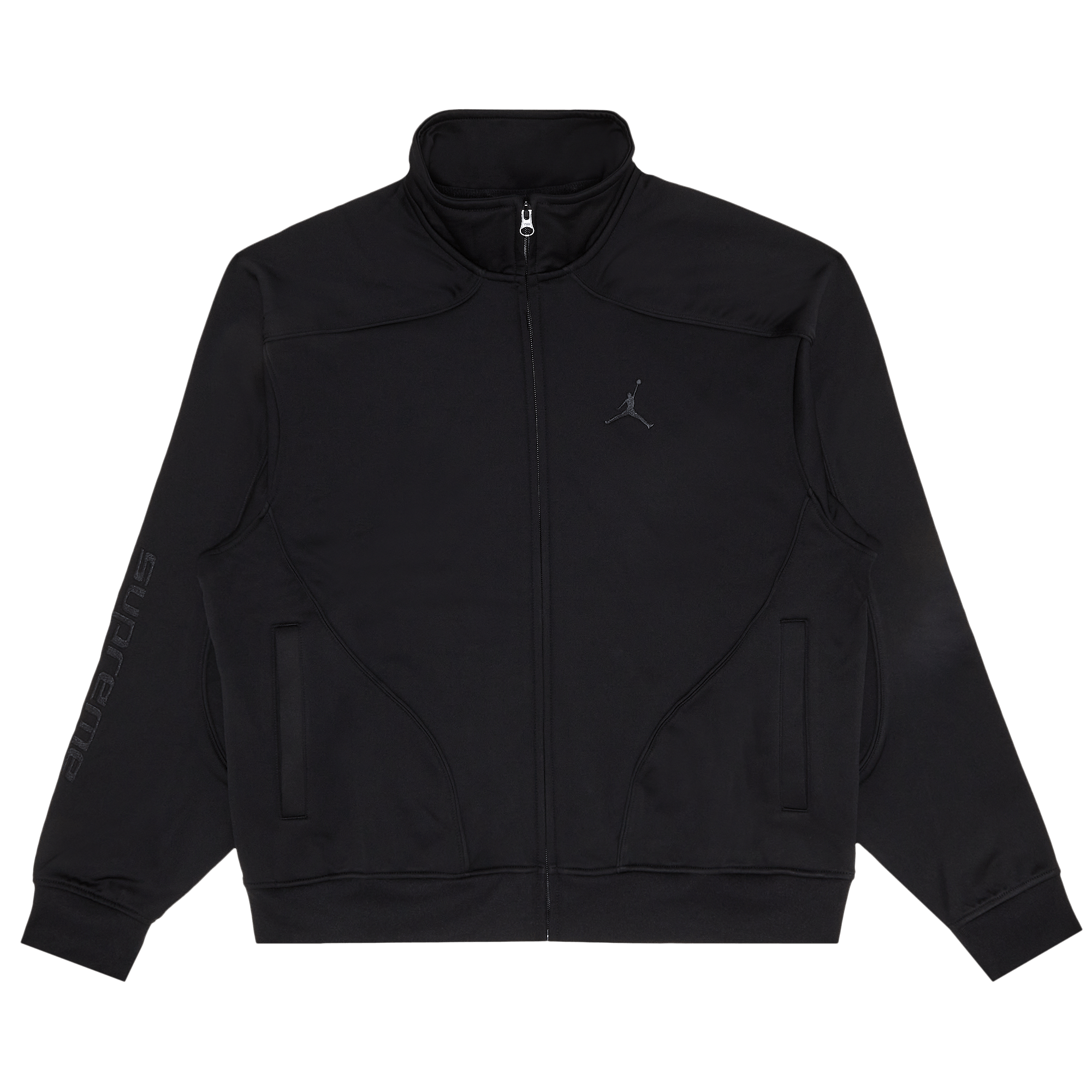 Supreme x Jordan Tricot Track Jacket 'Black'