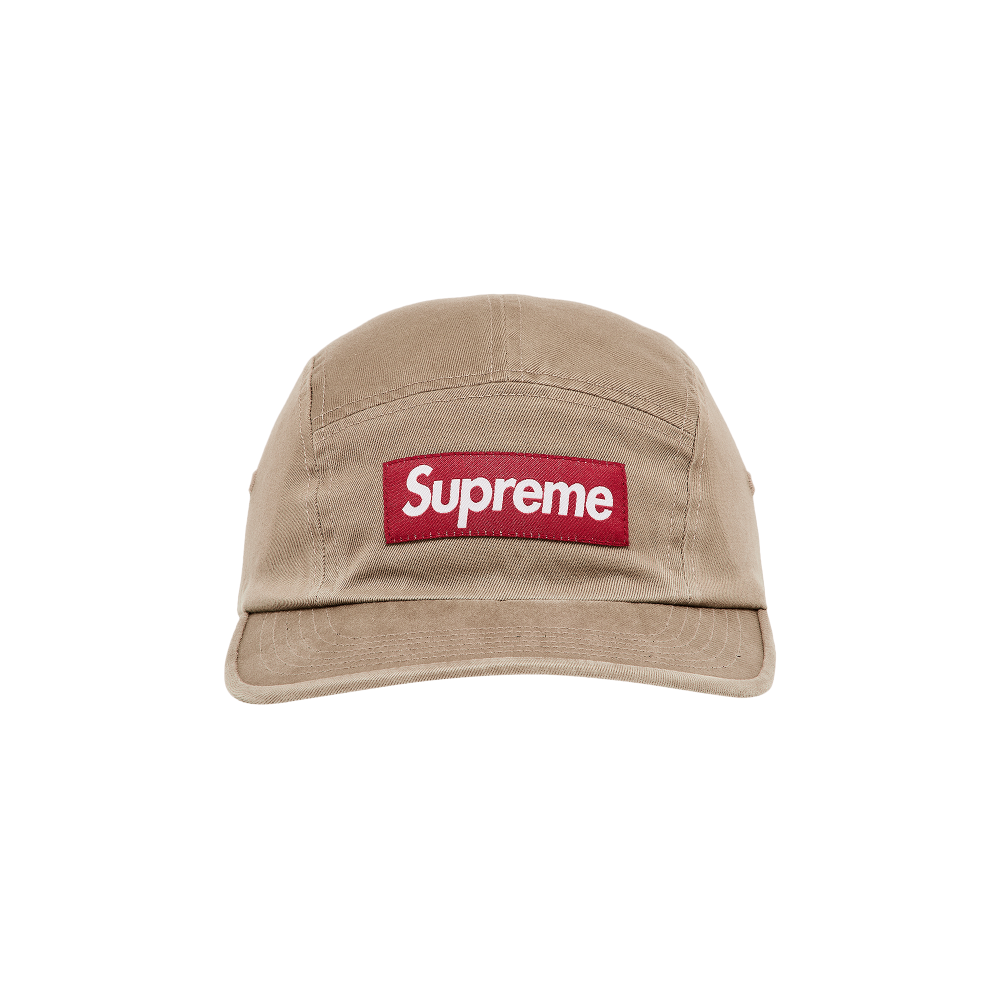 Supreme Washed Chino Twill Camp Cap 'Tan'