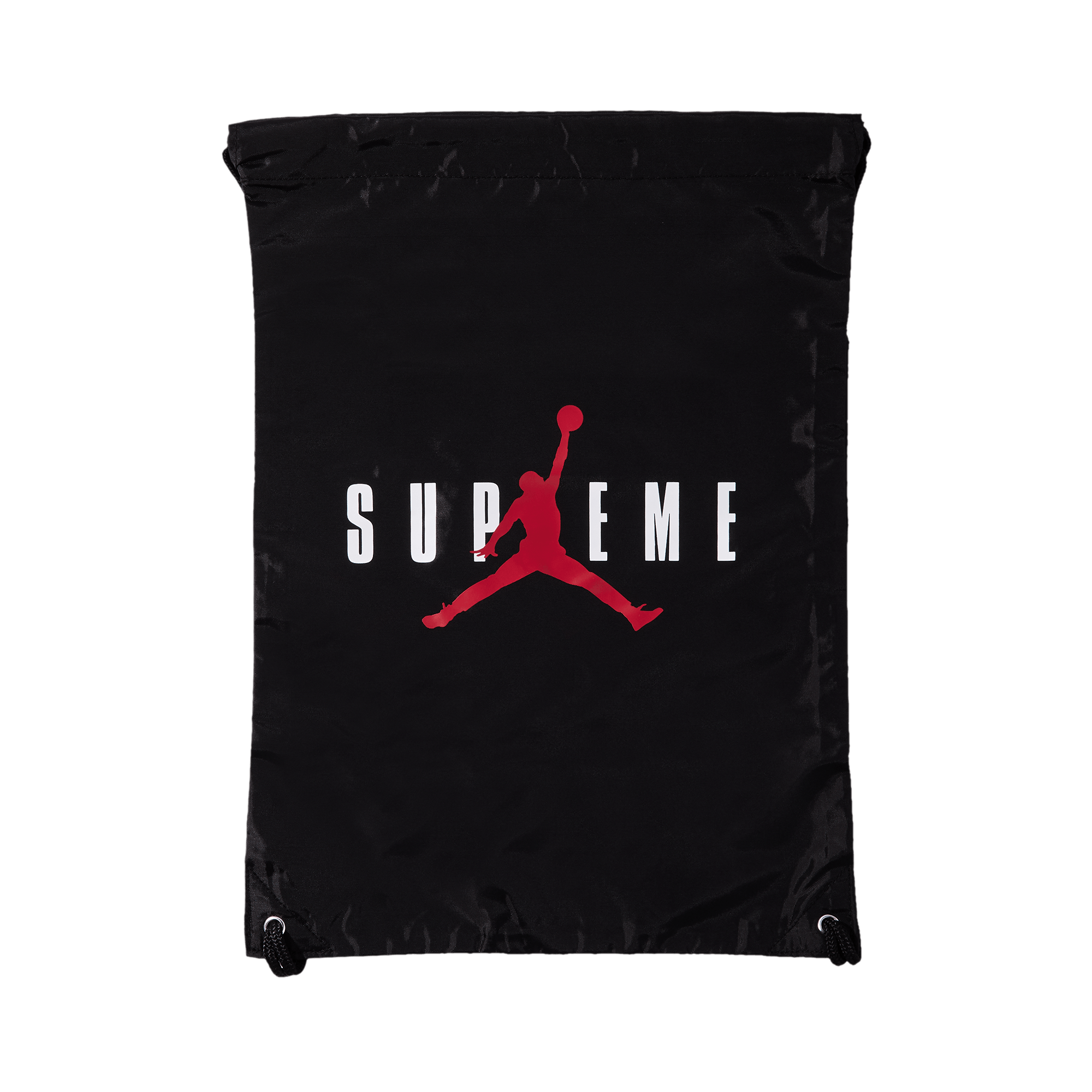 Supreme x Jordan Drawstring Bag 'Black'