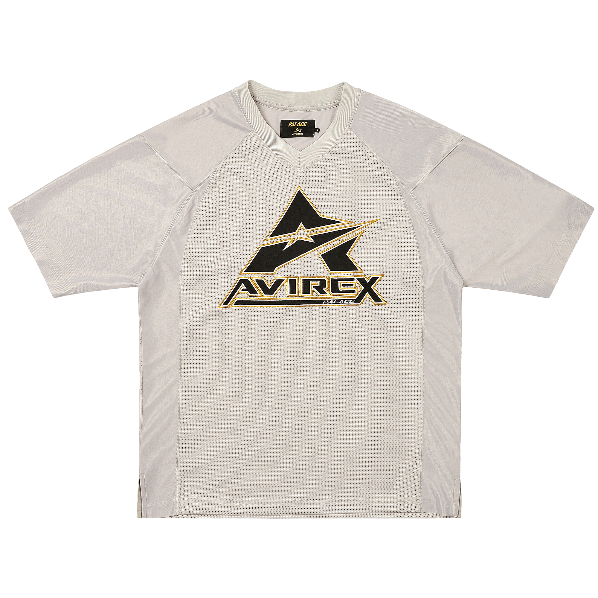 Palace Avirex Mesh Jersey 'Silver'