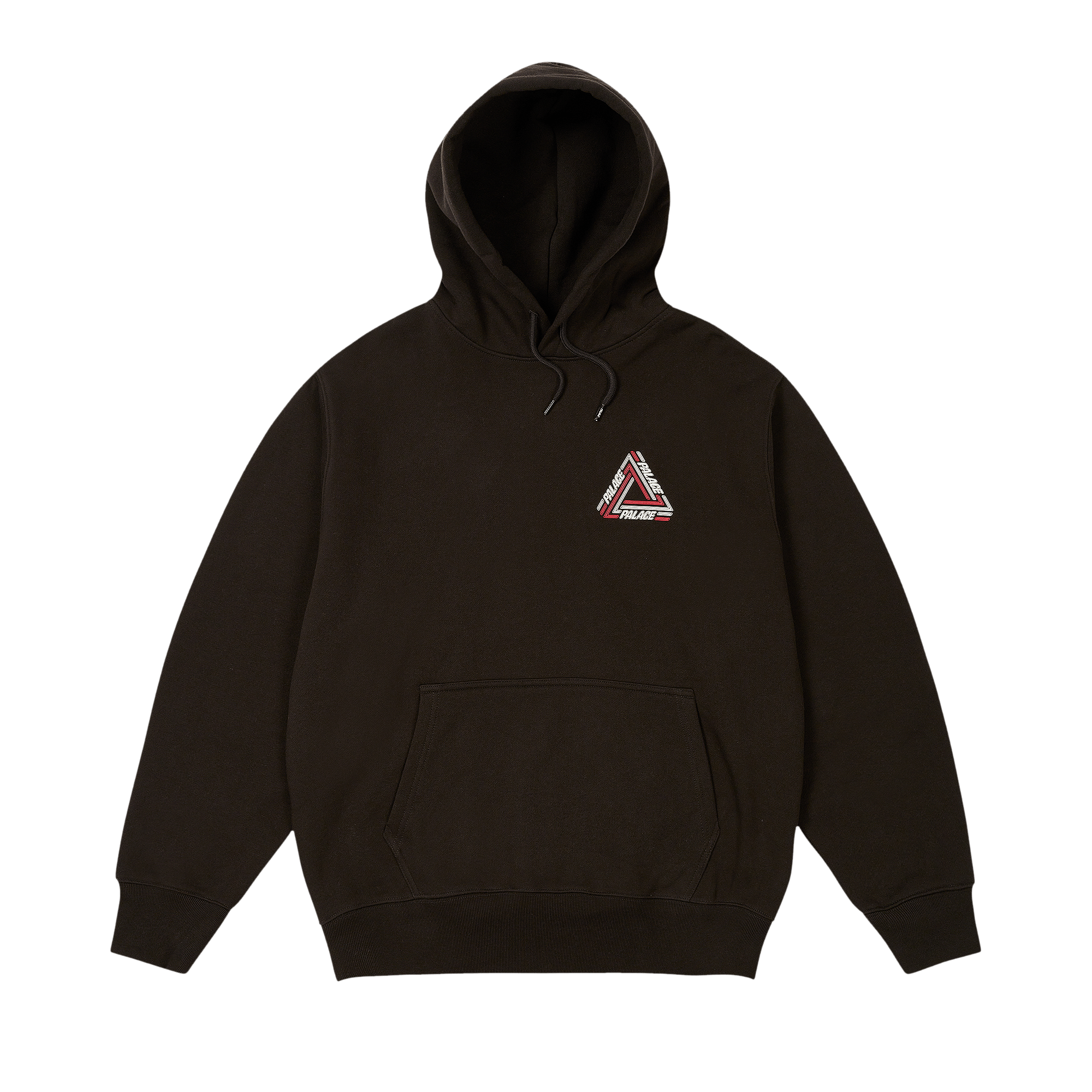 Palace Tri-Line Hood 'Black'