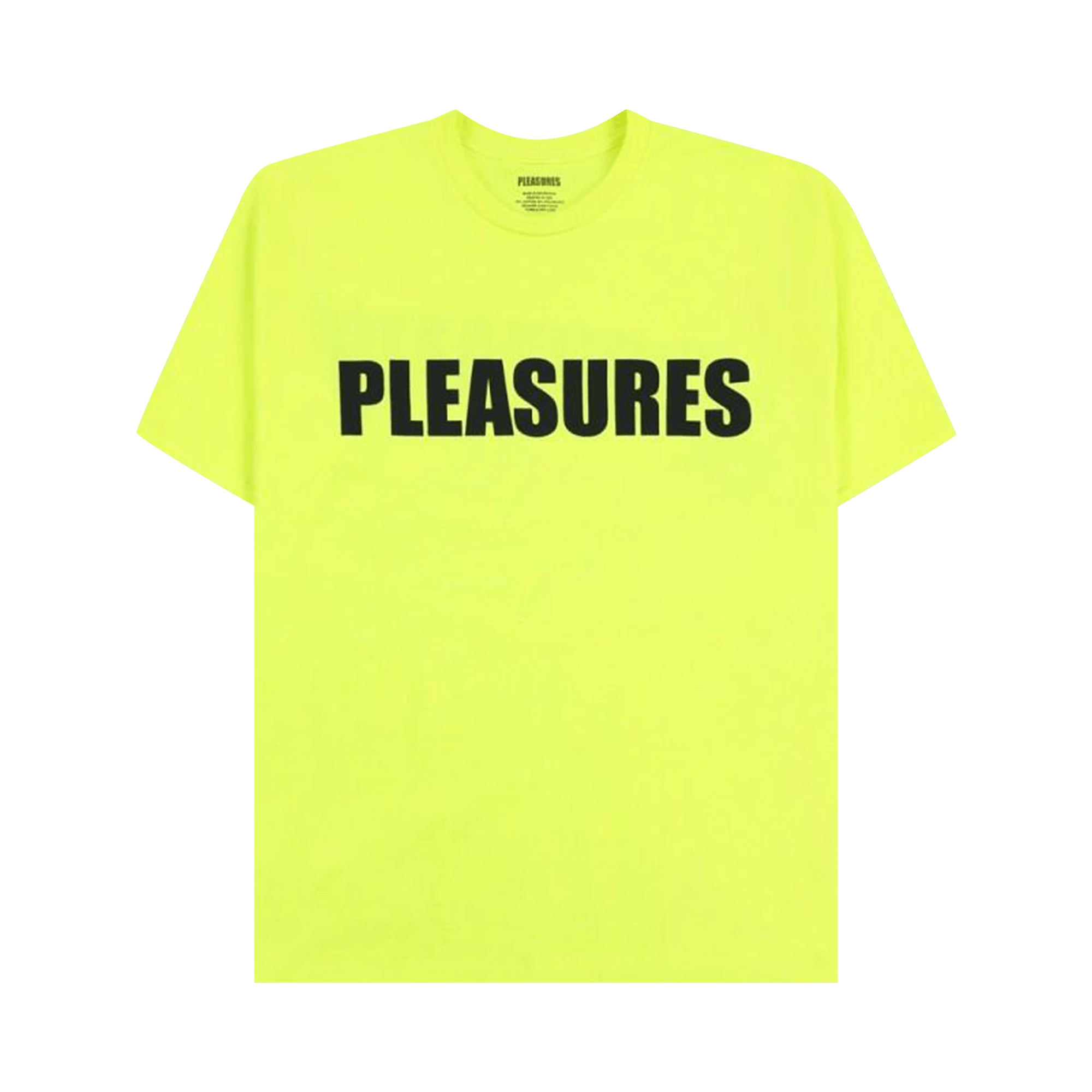 Pleasures Security T-Shirt 'Safety Green'