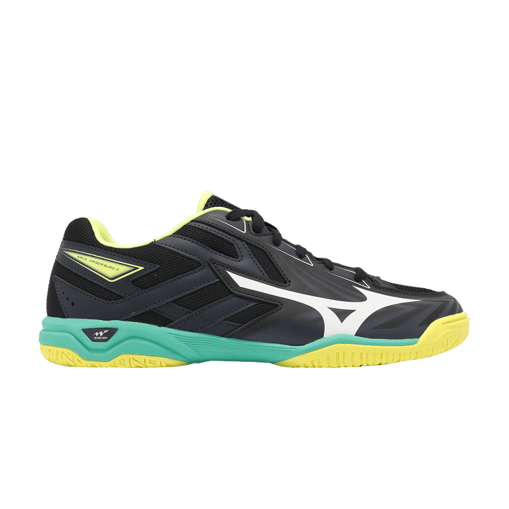 Mizuno Wave Kaiserburg 8 Wide 'Black White Lime'