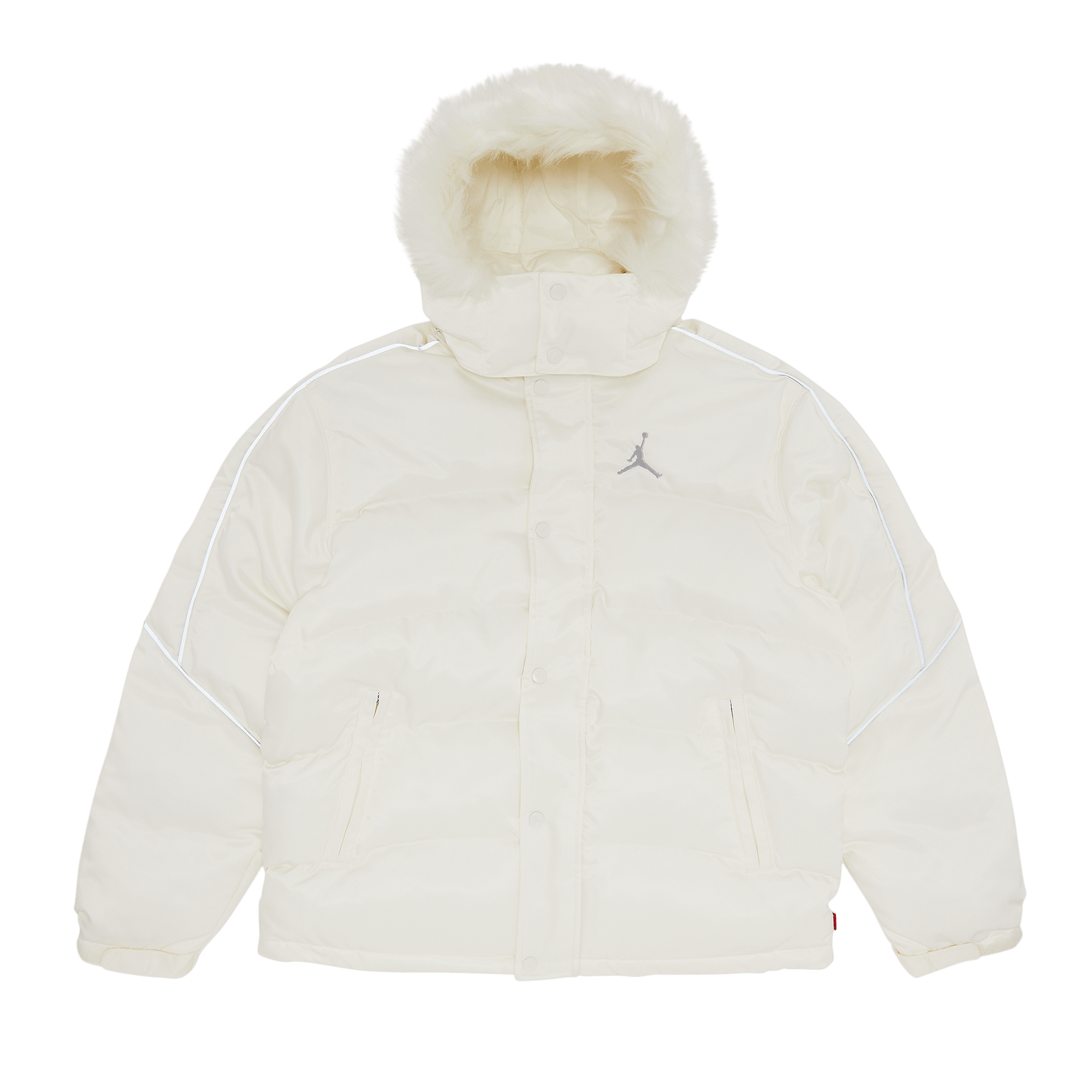 Supreme x Jordan Puffer Jacket 'White'
