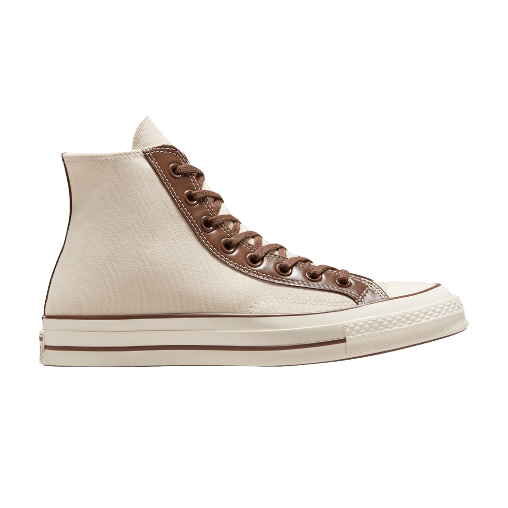 Converse Chuck 70 High 'Leather Overlays - Natural Ivory'