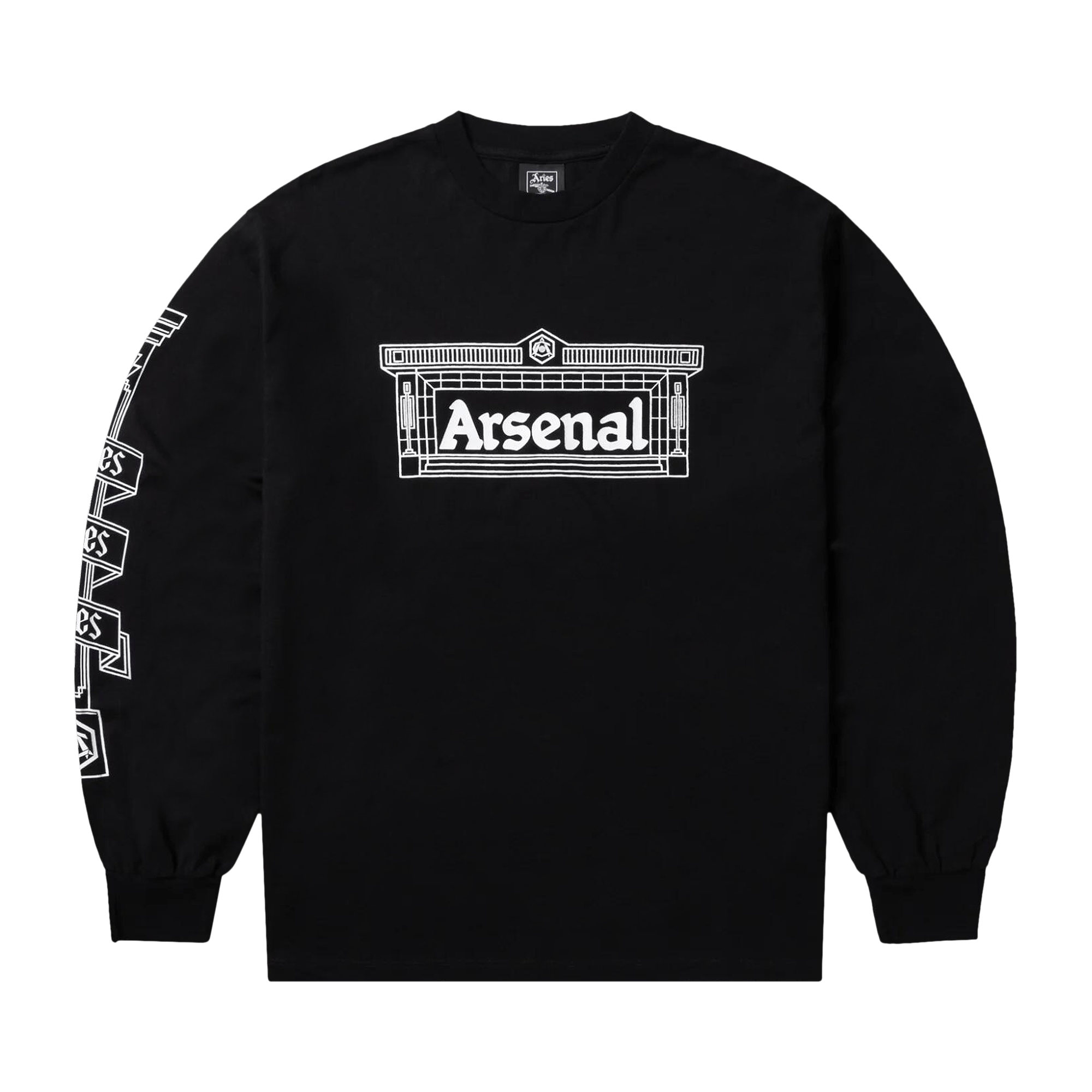 ARIES ARSENAL 1886 CREW SWEAT Sサイズ　アーセナル ARIES ARSENAL 1886 CREW SWEAT Sサイズ アーセナルΩ