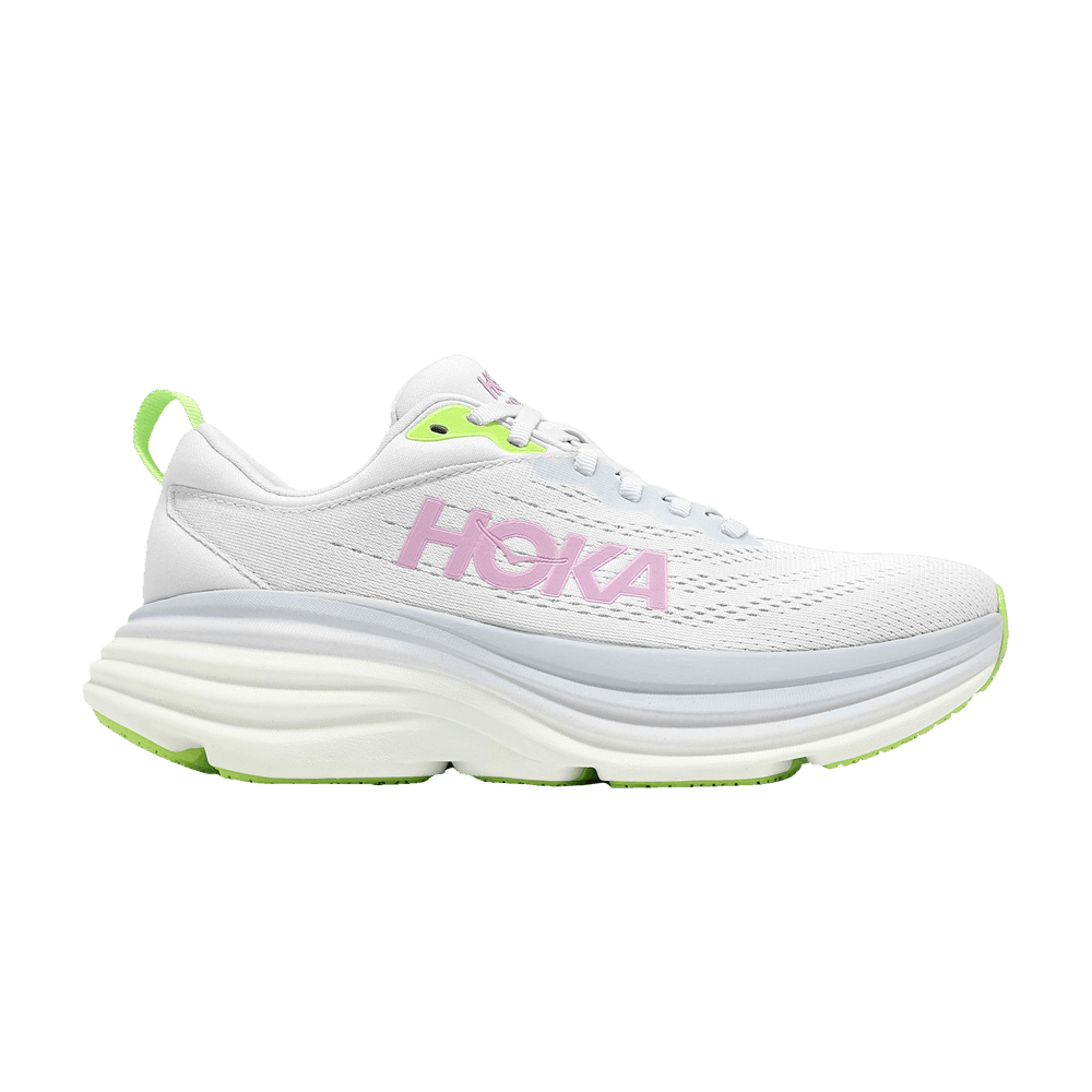HOKA Wmns Bondi 8 Wide 'Sea Ice Pink Twilight'