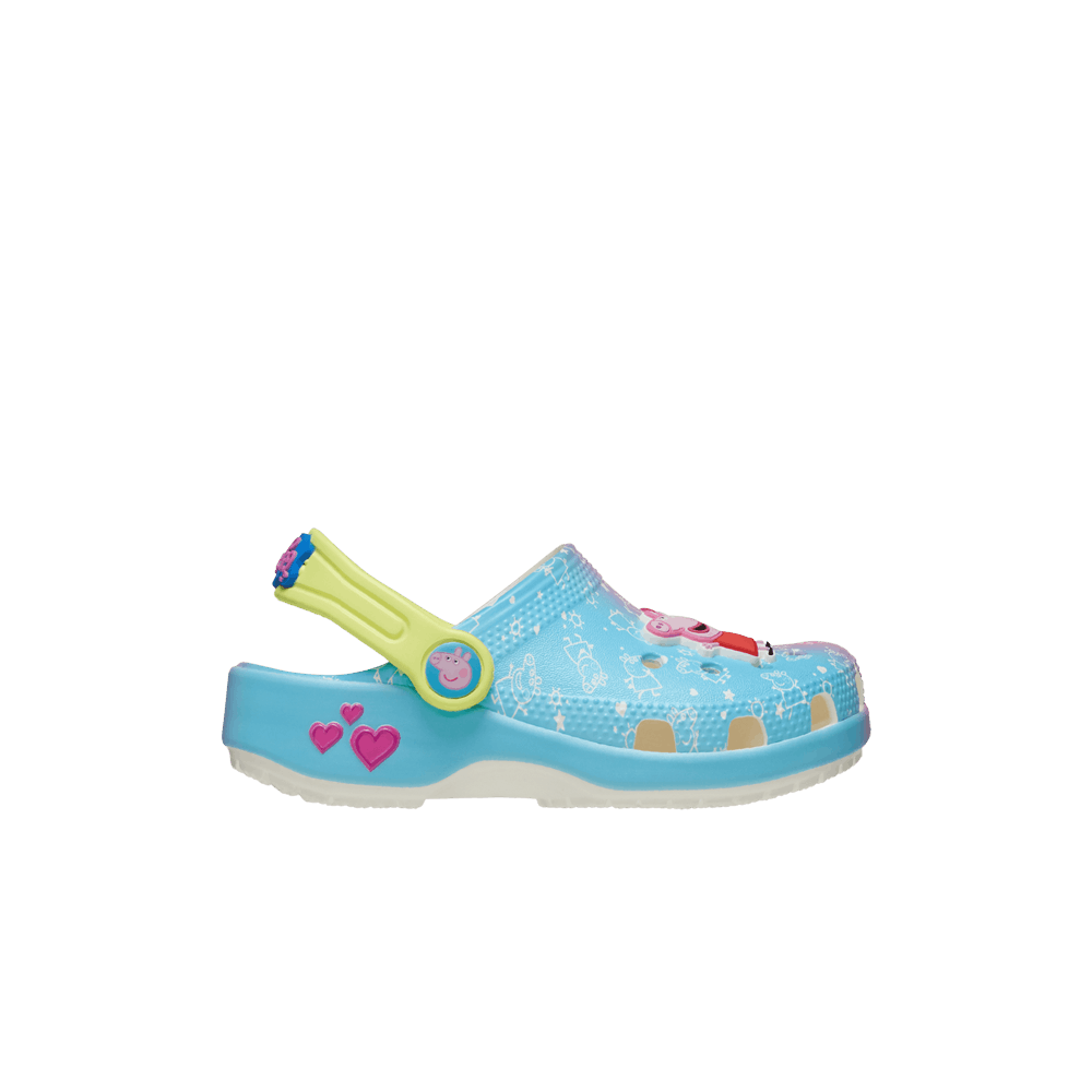 Crocs Peppa Pig x Classic Clog Toddler 'Blue Pink Gradient'